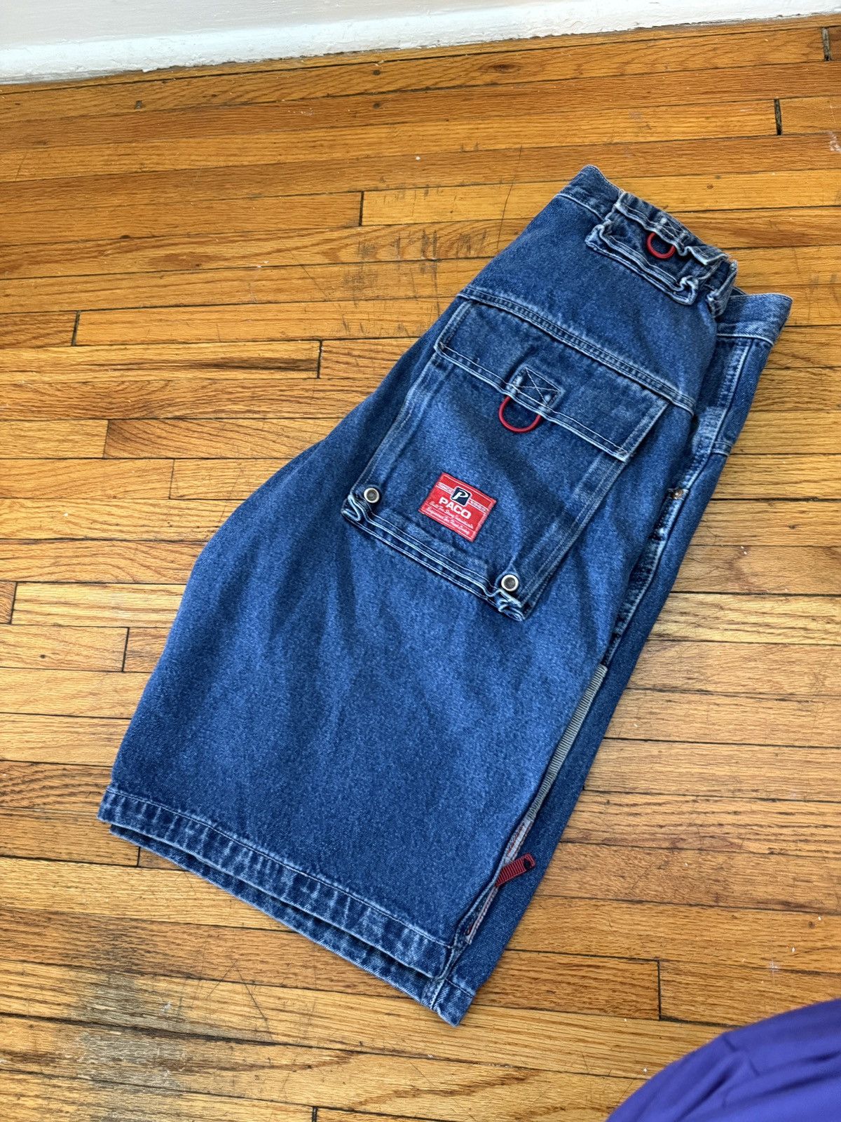 Other Vintage Paco Denim Shorts Size US 34 / EU 50 - 4 Thumbnail