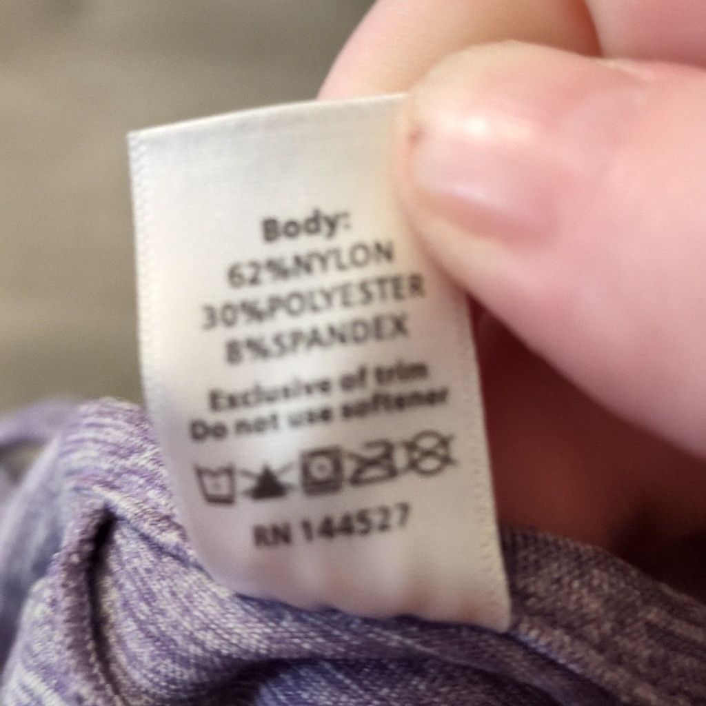 Other Yogalicious Lavender Sports Bra Size Small Size ONE SIZE - 5 Thumbnail