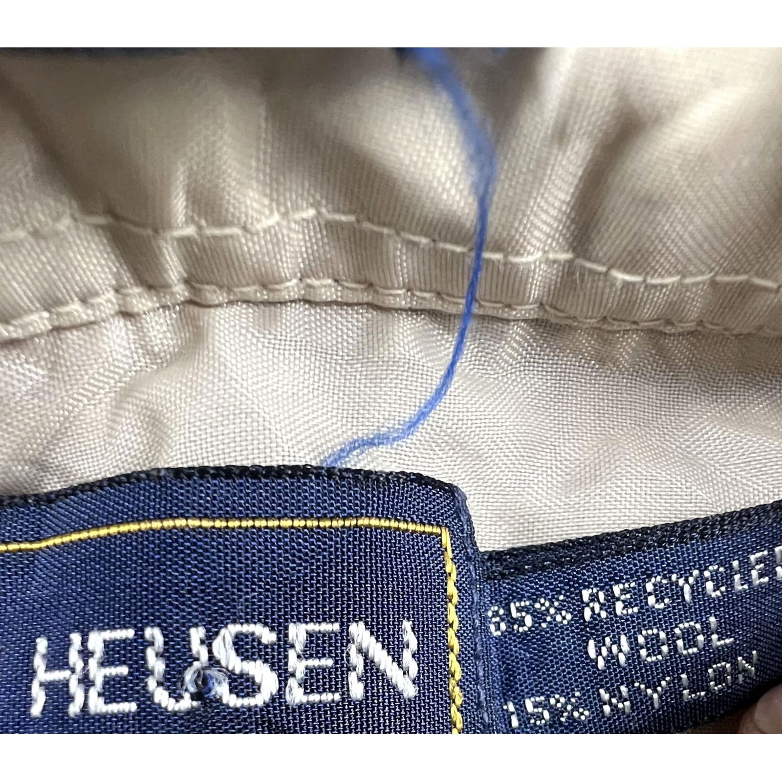 Van Heusen Vintage Van Heusen Shirt Mens M Beige Plaid Flannel Lined Winterweights 70s Size US M / EU 48-50 / 2 - 4 Thumbnail