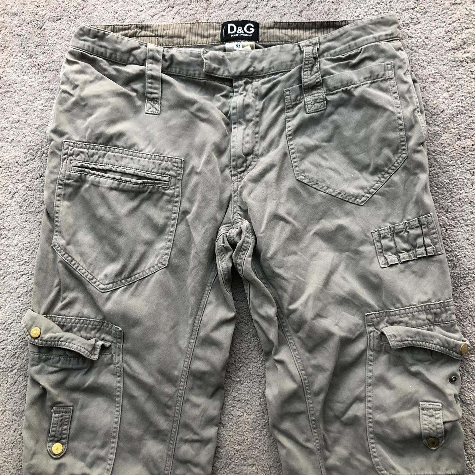 Dolce & Gabbana Archive Dolce & Gabbana D&G Tactical Utility Cargo Trousers Size US 36 / EU 52 - 2 Thumbnail