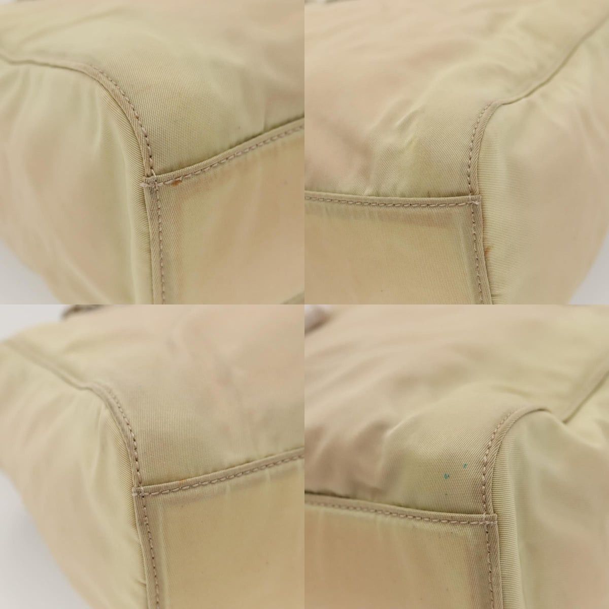 Prada PRADA Chain Shoulder Bag Nylon Beige Size ONE SIZE - 10 Thumbnail