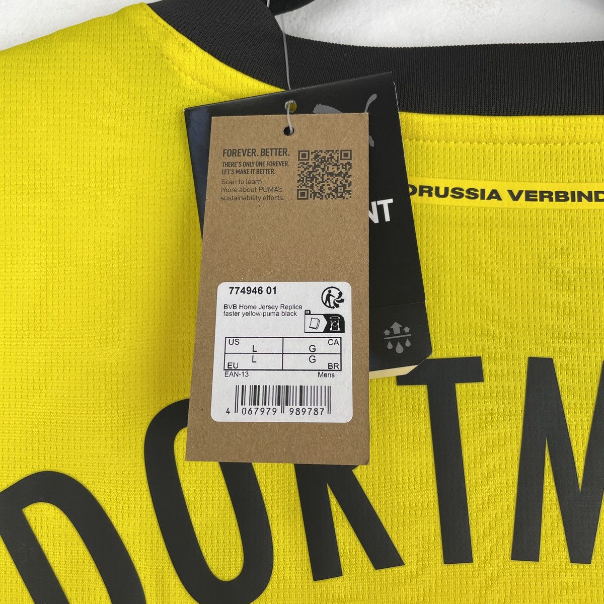 Puma Borussia Dortmund Karim Adeyemi Home Jersey Shirt 2024/2025 Size US L / EU 52-54 / 3 - 9 Thumbnail
