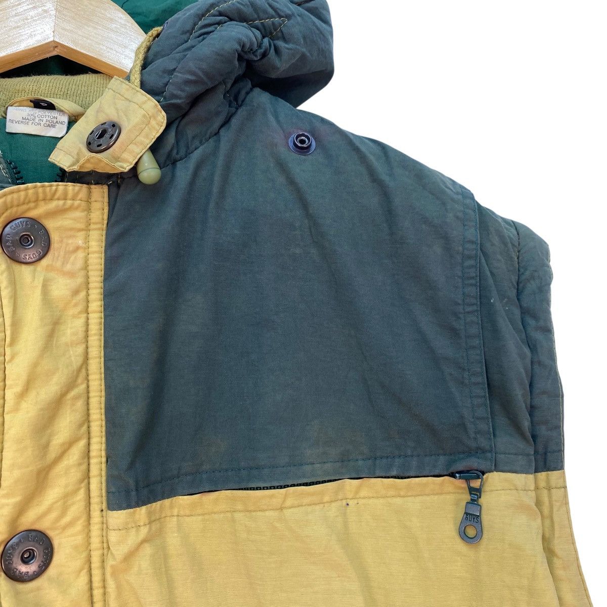 Issey Miyake 💥Vintage Bad Guy Two Tone Vest Hooded Jacket Size US M / EU 48-50 / 2 - 4 Thumbnail
