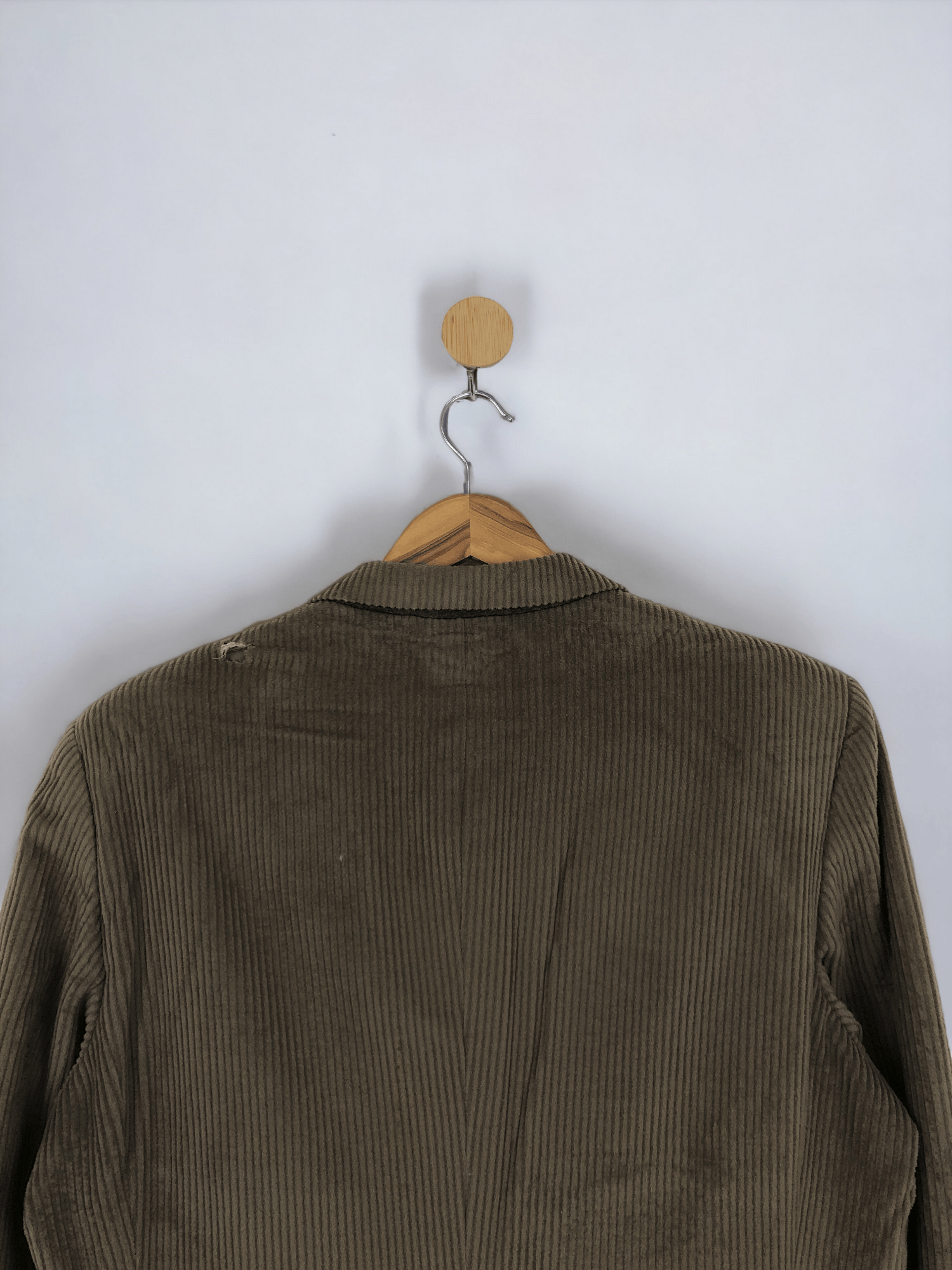Balenciaga Balenciaga Paris Corduroy Blazer Luxury Brown Jacket JA0032 Size US L / EU 52-54 / 3 - 4 Thumbnail