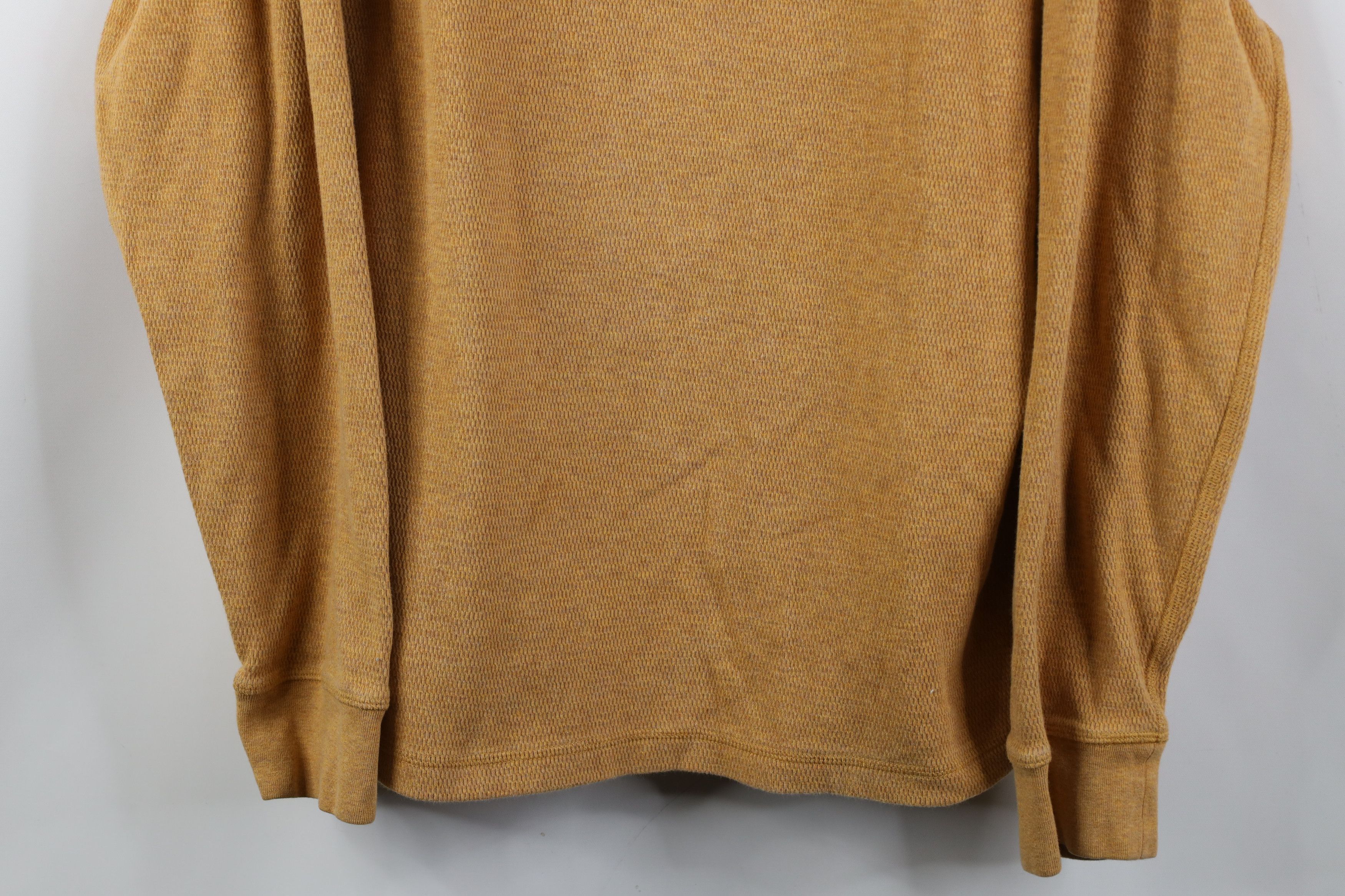 L.L. Bean Vintage LL Bean Waffle Knit Long Sleeve Henley T-Shirt Size US XL / EU 56 / 4 - 3 Thumbnail