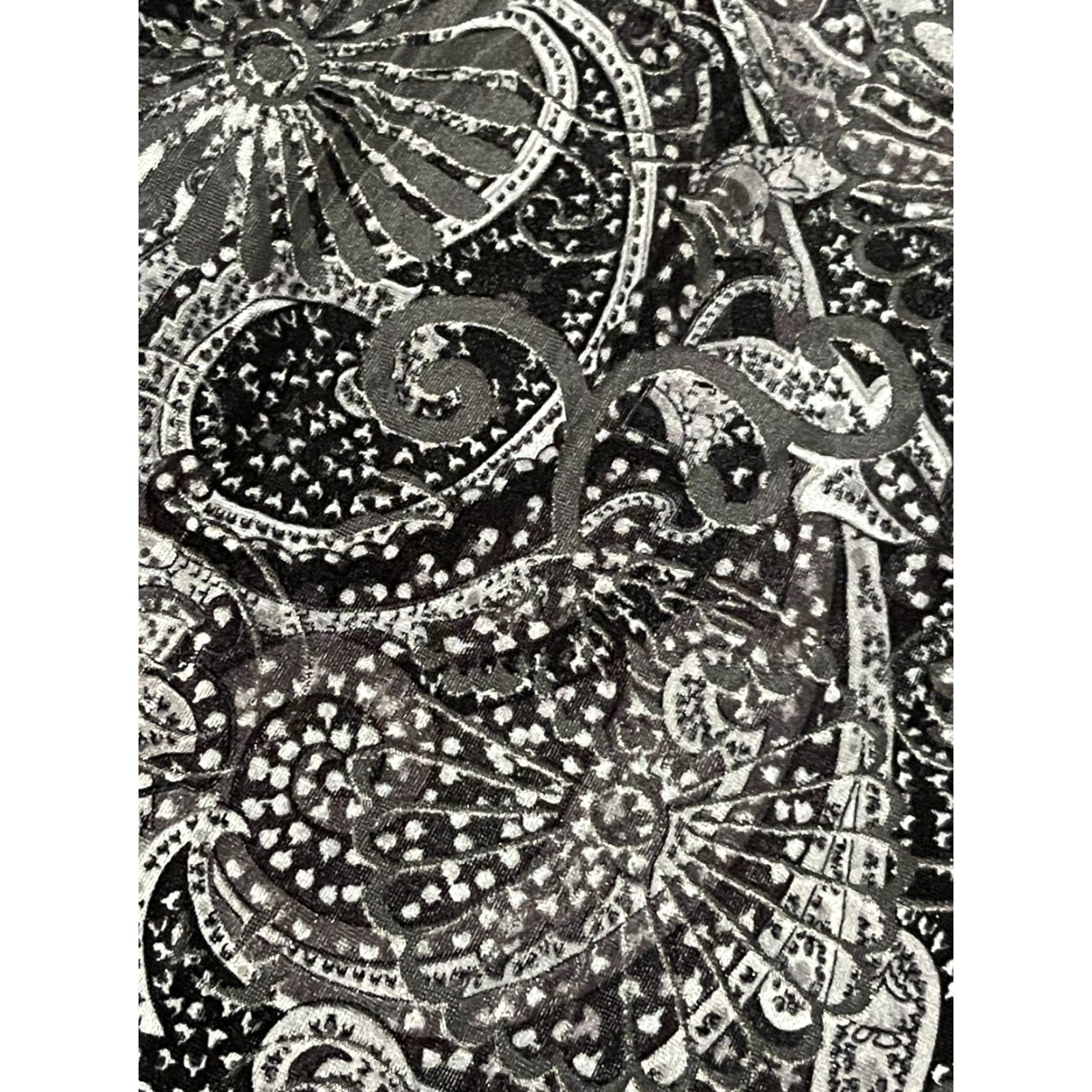 Laura Ashley Laura Ashley Shirt Women's Medium Brown White Paisley Long Sleeve Size M / US 6-8 / IT 42-44 - 5 Thumbnail