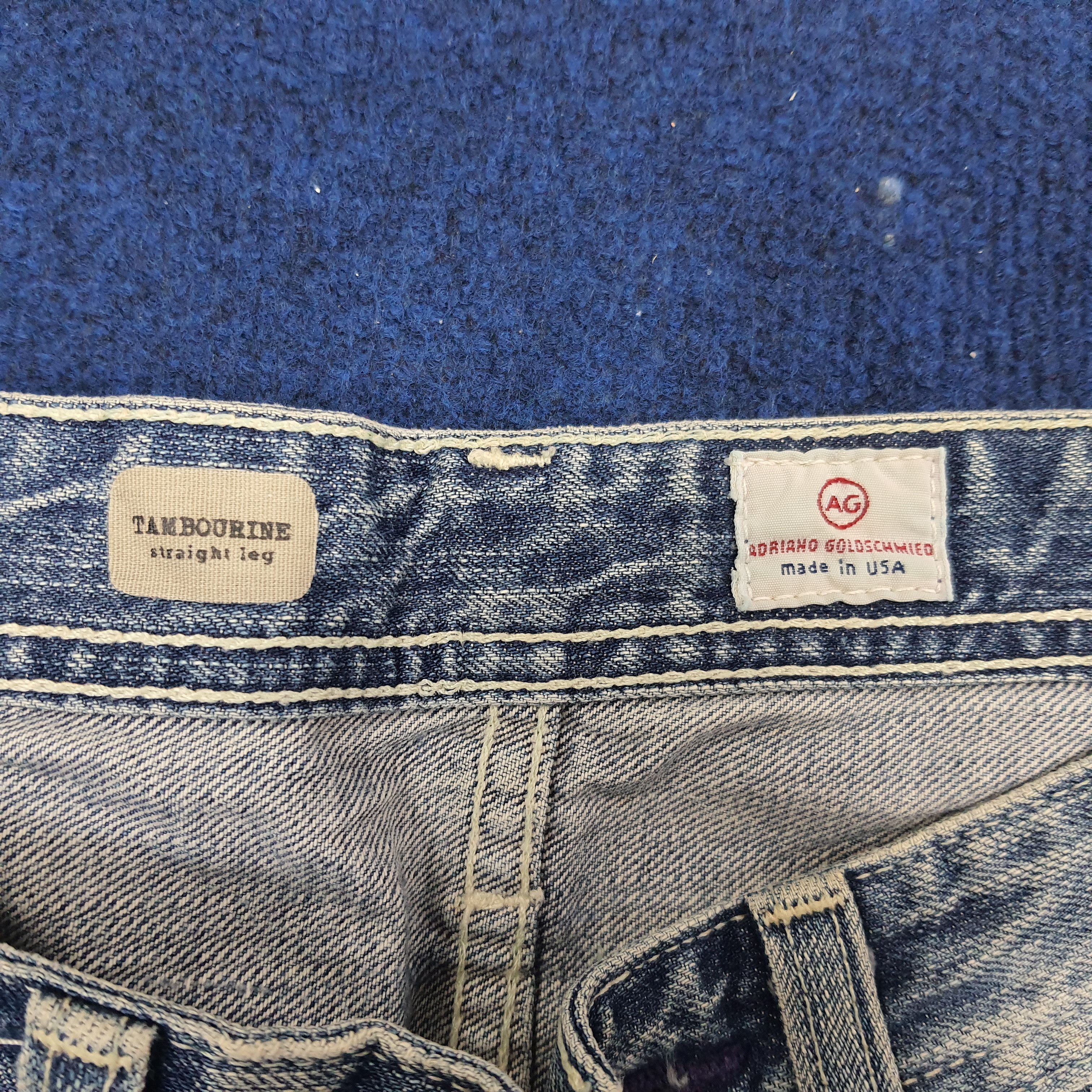 AG Adriano Goldschmied × Designer × Vintage Vintage AG Adriano Goldschmied Designer Denim Pants Size US 30 / EU 46 - 8 Thumbnail