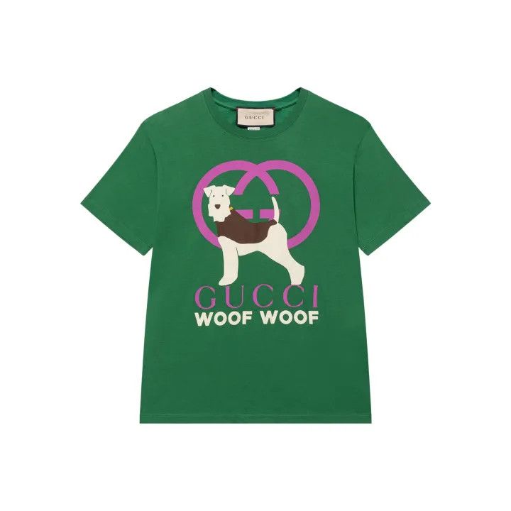 Gucci Gucci SS23 Cartoon Logo Animal Print T-Shirt Size XXS / US 00 / IT 34 - 1 Thumbnail