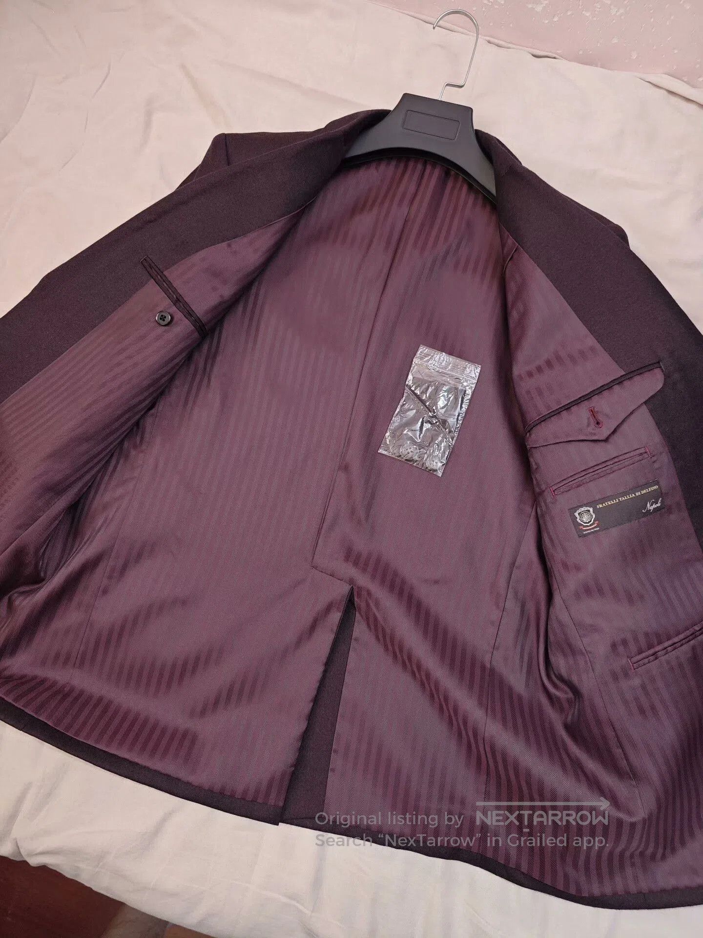 Tallia Custom Italian Wool Suit for Men. Size US L / EU 52-54 / 3 - 6 Thumbnail