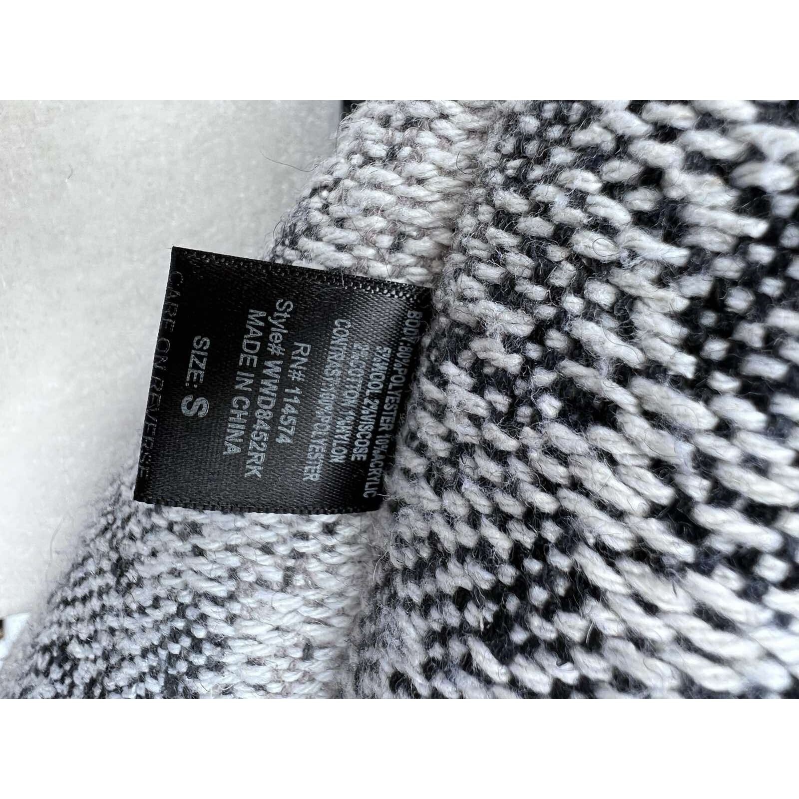 &Daughter RO&DE Women's classic Poncho cardigan Wool size S A000228 Size S / US 4 / IT 40 - 10 Thumbnail