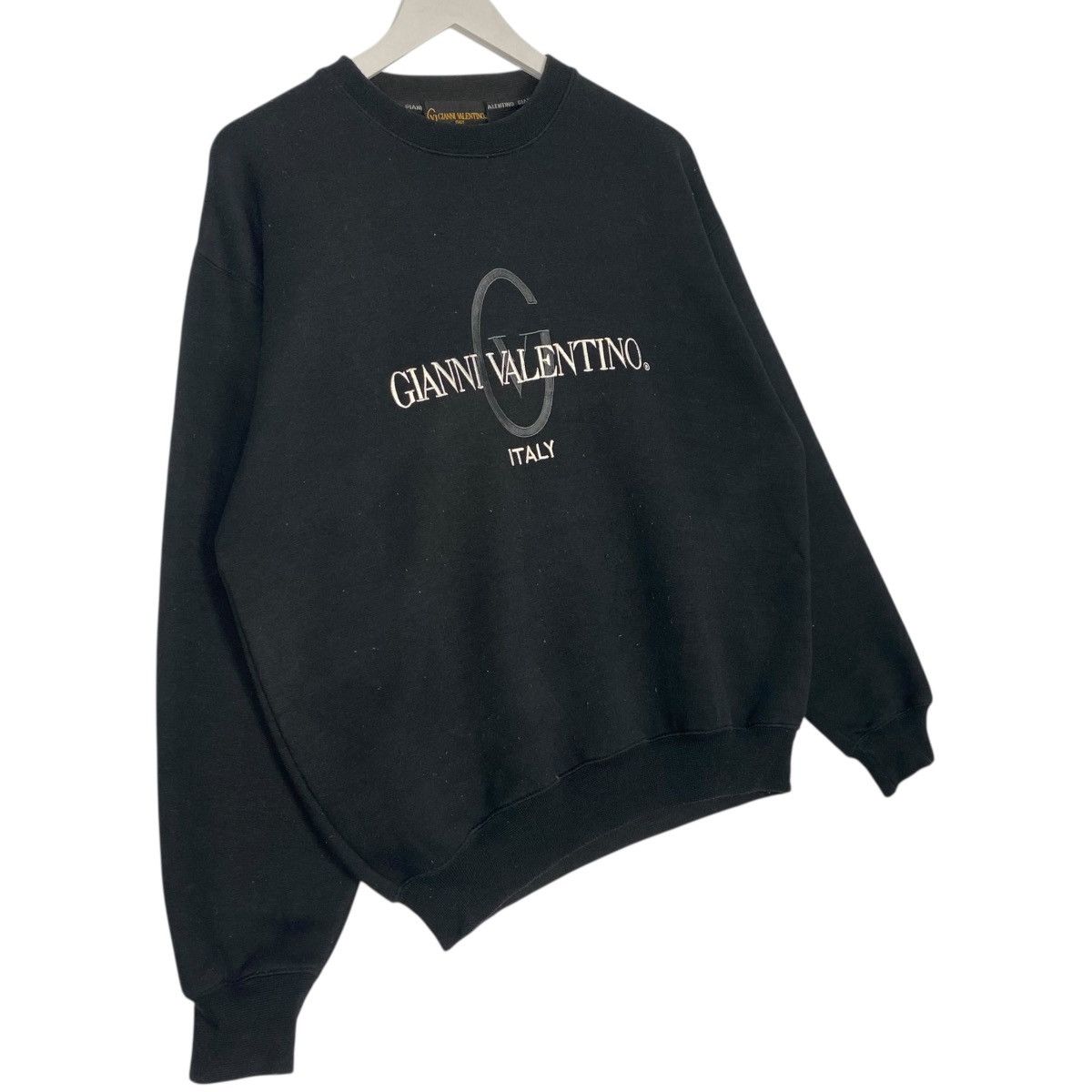 Vintage Vintage Gianni Valentino Sweatshirt Crewneck Big Logo Sz M Size US M / EU 48-50 / 2 - 3 Thumbnail