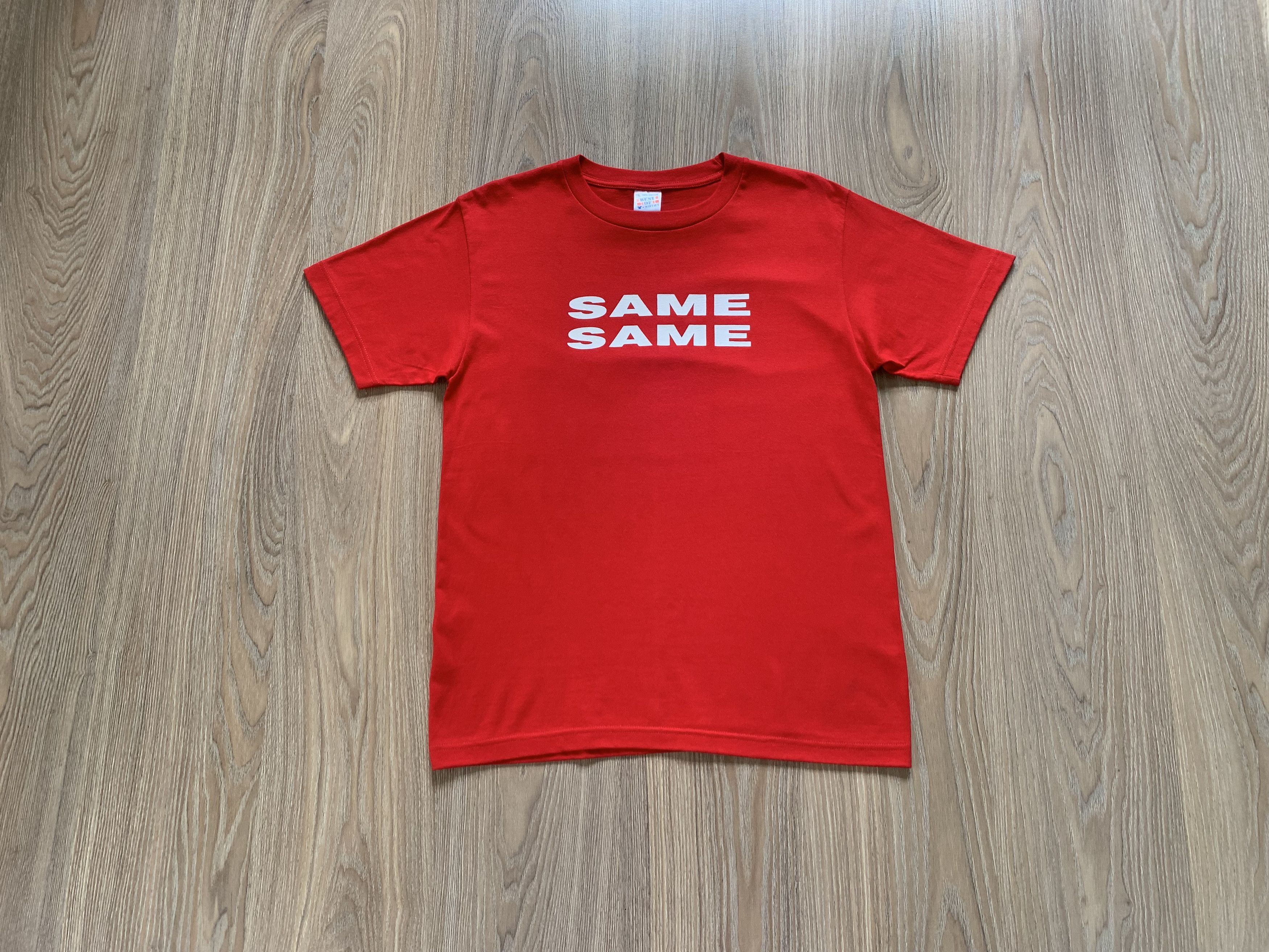 Best Made Vintage Same Same But Different Comic Humor T Shirt Size US L / EU 52-54 / 3 - 1 Thumbnail