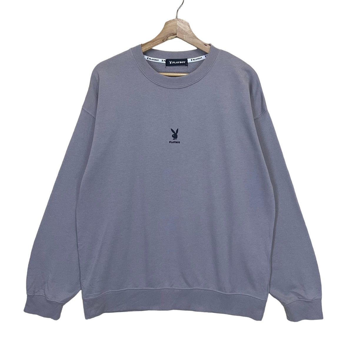 Japanese Brand × Playboy Playboy Entertainment For Men Big Logo Crewneck Sweatshirt Size US M / EU 48-50 / 2 - 8 Thumbnail