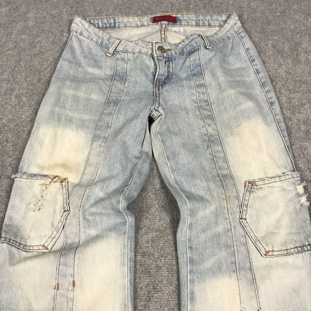 Japanese Brand FLARE DENIM ARGONAUT JAPAN BRAND BOOTCUT PANTS Size 28" / US 6 / IT 42 - 3 Thumbnail