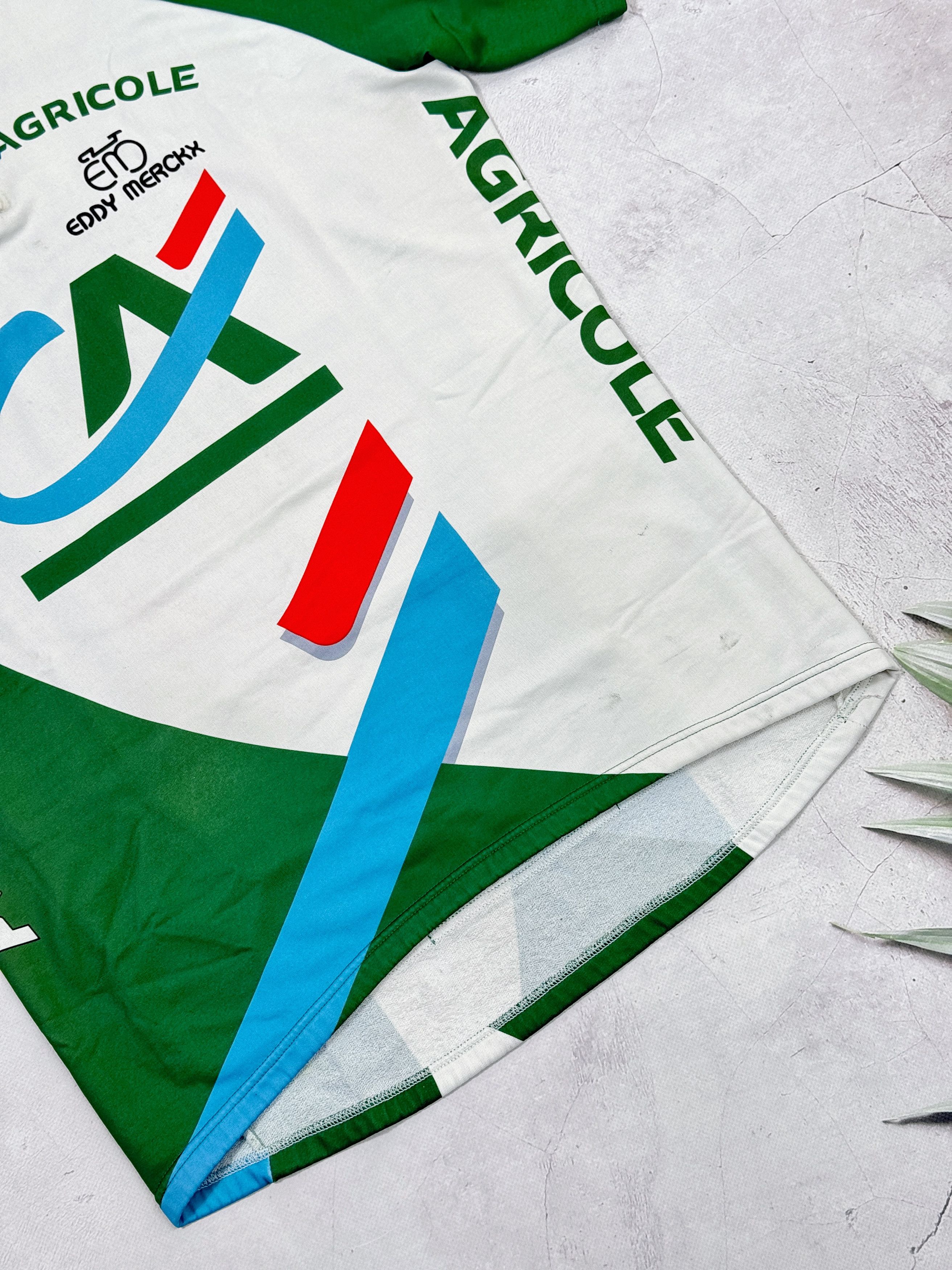 Vintage Vintage Nalini Cycling Jersey Eddy Merckx Credit Agricole Size US L / EU 52-54 / 3 - 5 Thumbnail