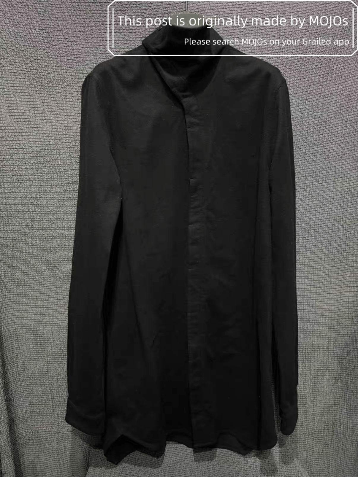Rick Owens Sz L Rick Owens 15AW Unevenness Shirt mojos491911 Size US L / EU 52-54 / 3 - 1 Thumbnail