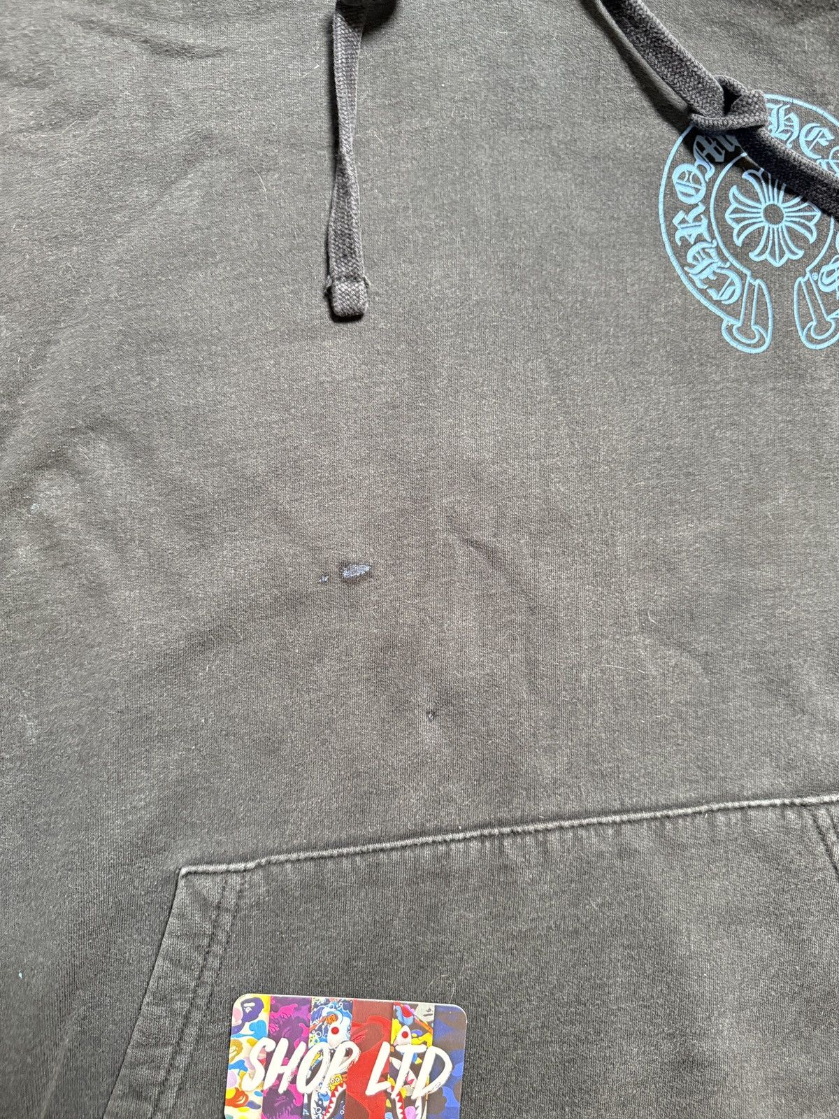Chrome Hearts Chrome Hearts Black/Blue Online Exclusive Pullover Hoodie Size US L / EU 52-54 / 3 - 17 Thumbnail