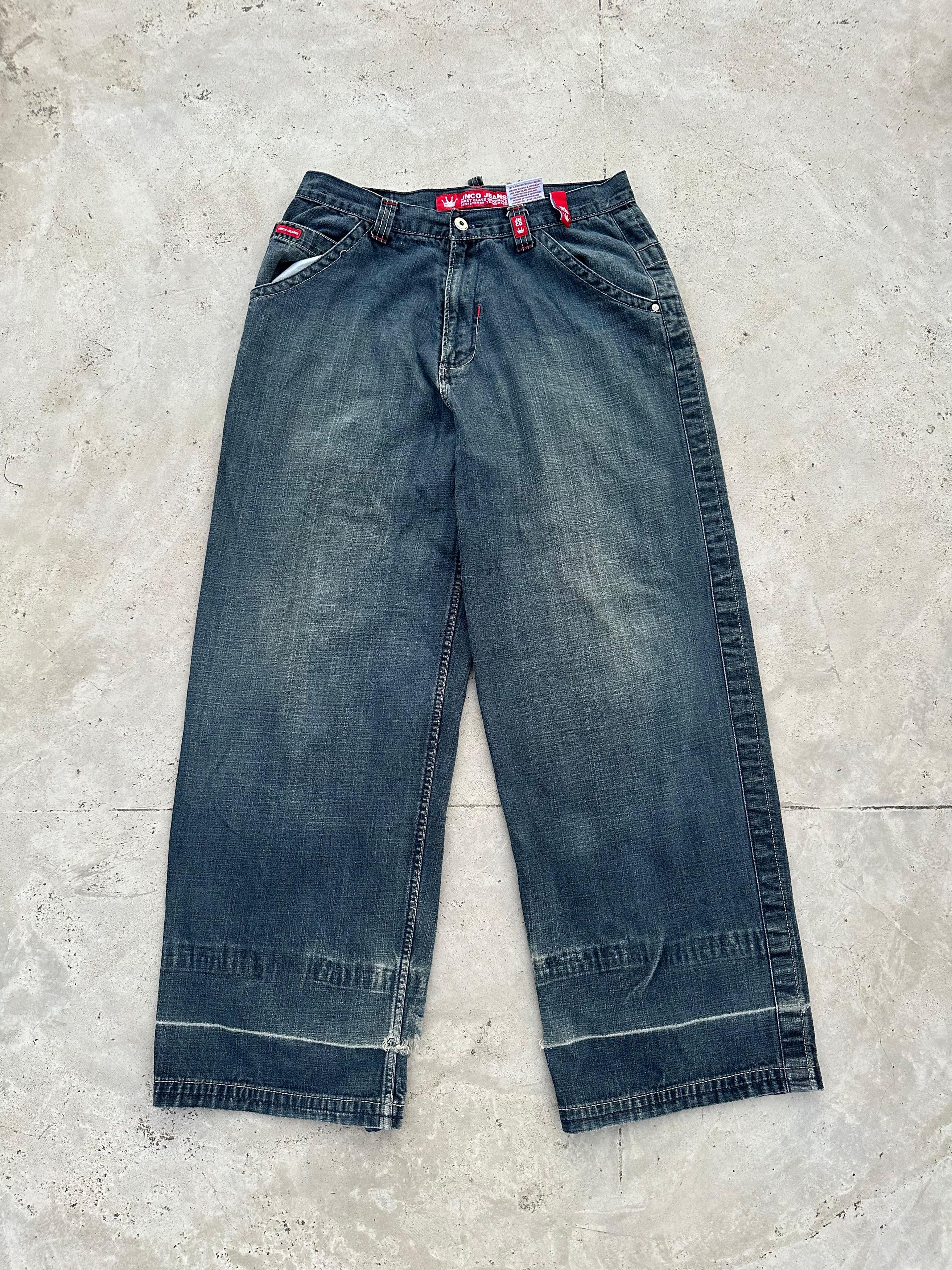 JNCO Vintage Jnco jeans Dragon Wide leg Baggy 34×32 Size US 34 / EU 50 - 6 Thumbnail
