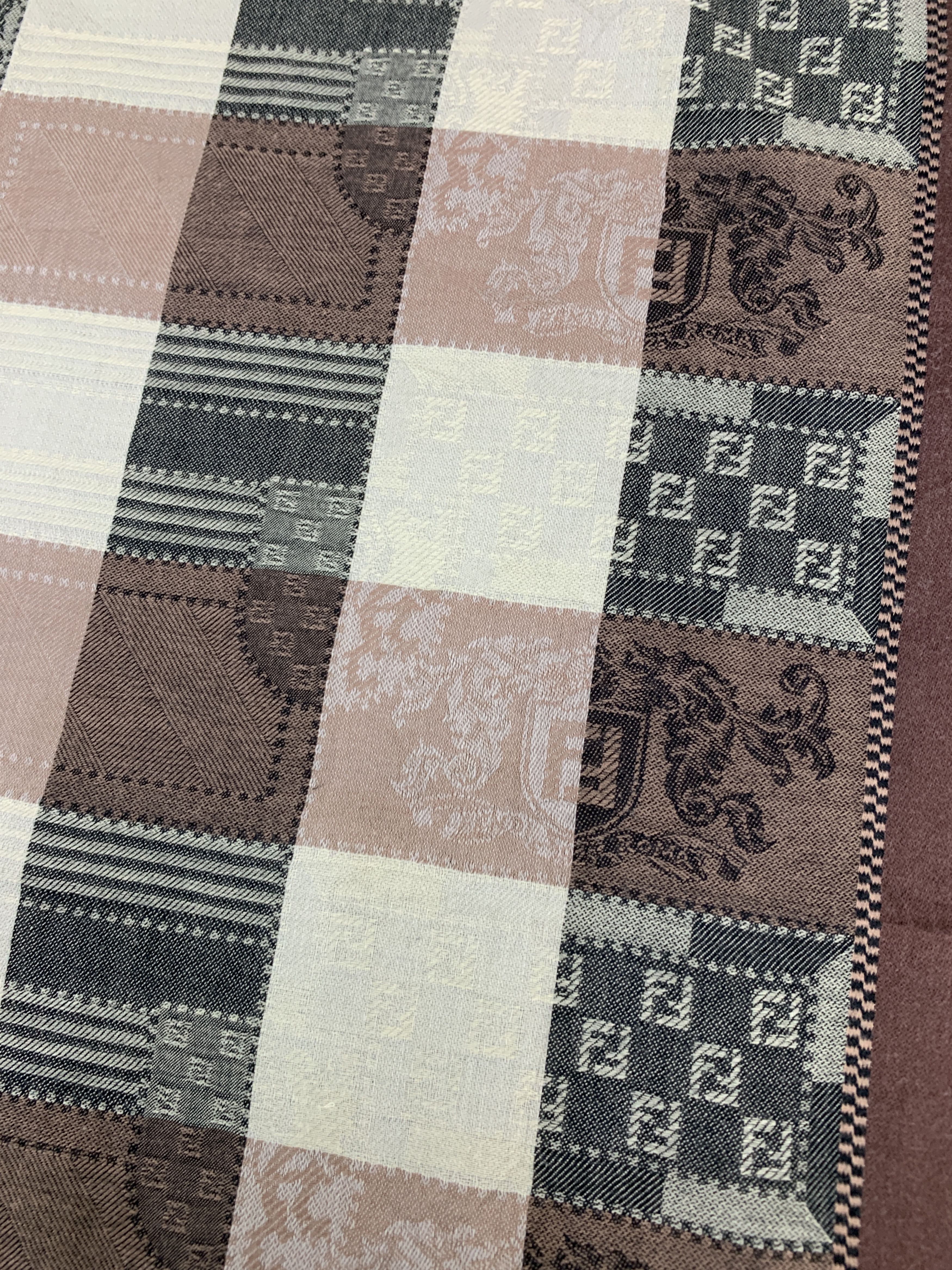 Fendi × Vintage Vintage Fendi Neckerchie Scarf Bandana Handkerchief - HKA916 Size ONE SIZE - 6 Thumbnail