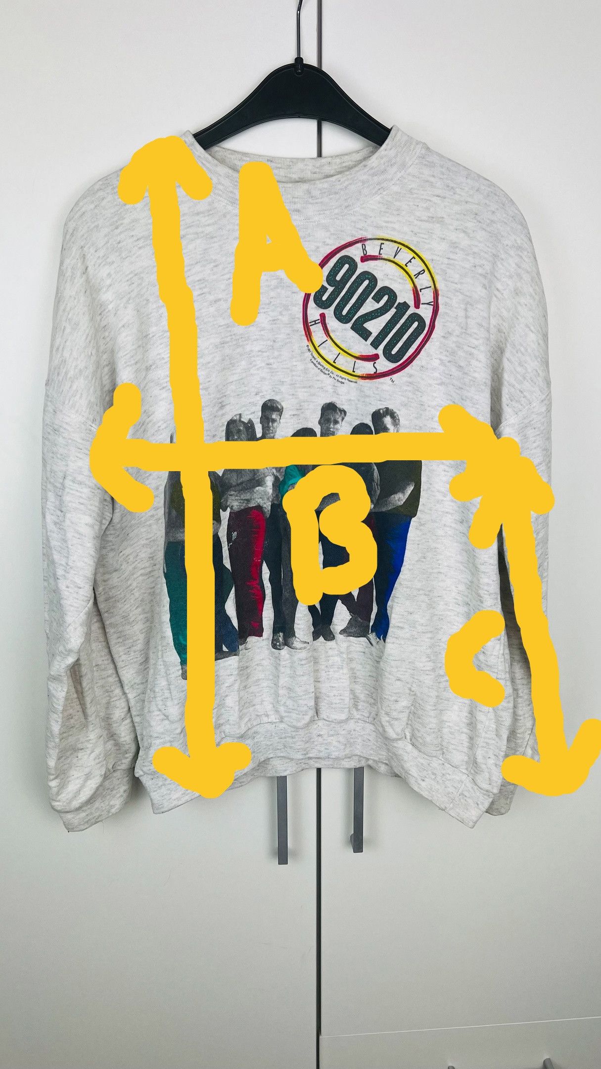 Vintage Vintage Beverly Hills 90210 sweatshirt 1991 Size US M / EU 48-50 / 2 - 2 Thumbnail