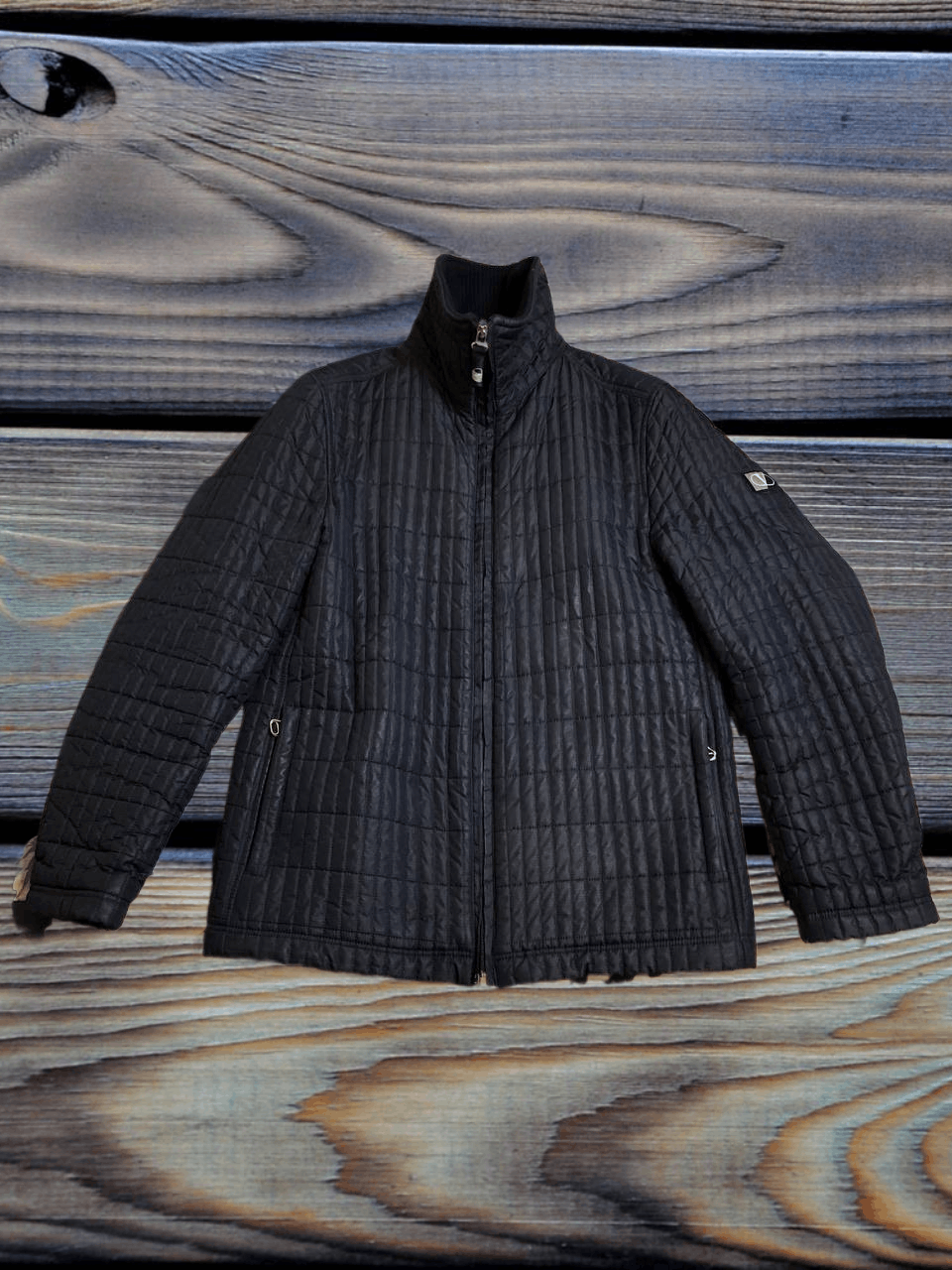 Valentino VALENTINO textured track stripe logo jacket Size XS / US 0-2 / IT 36-38 - 1 Thumbnail