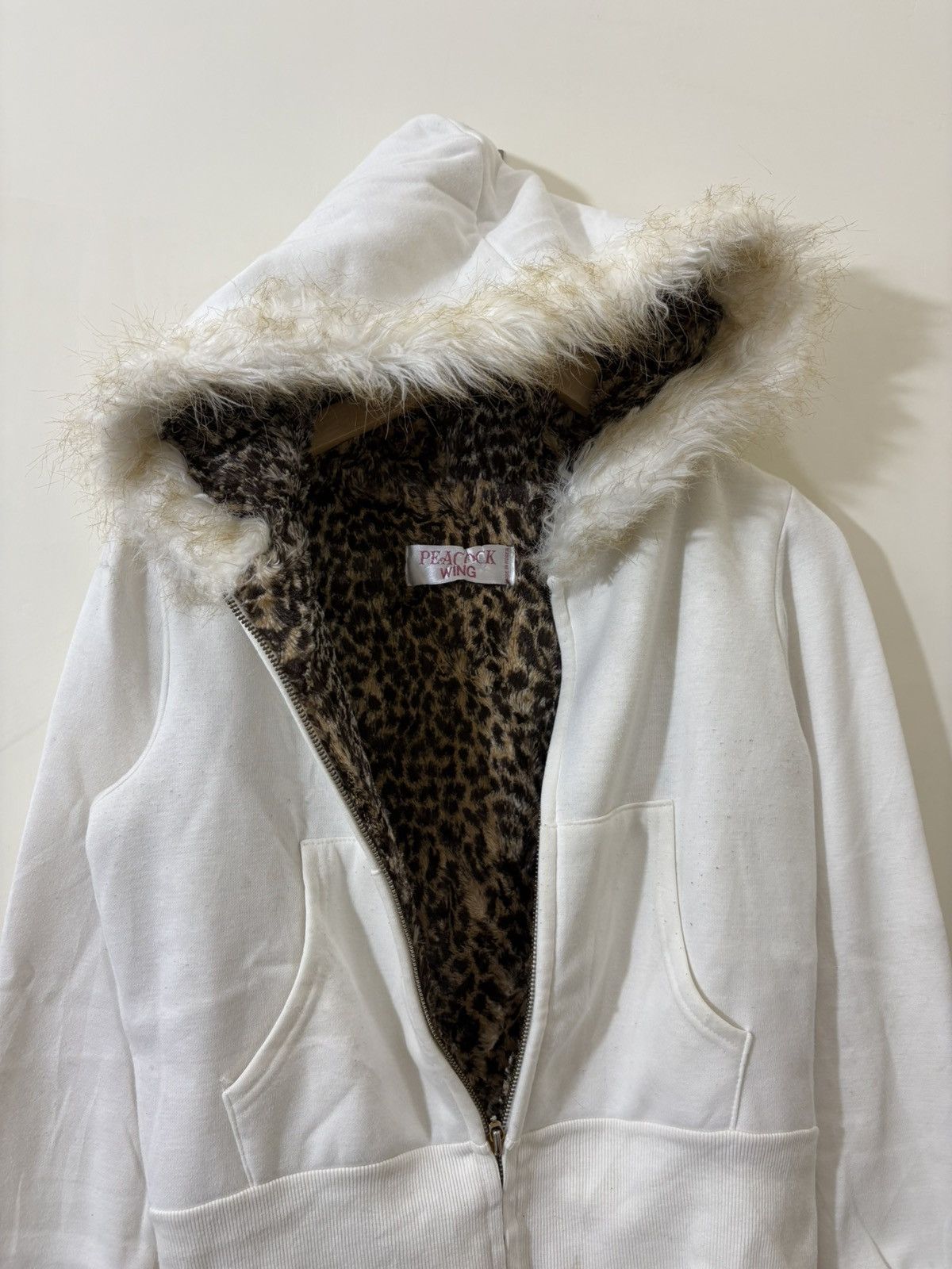 Number (N)ine 2000s Peacock Japan fur kmrii leophard Y2k style Size US XS / EU 42 / 0 - 4 Thumbnail