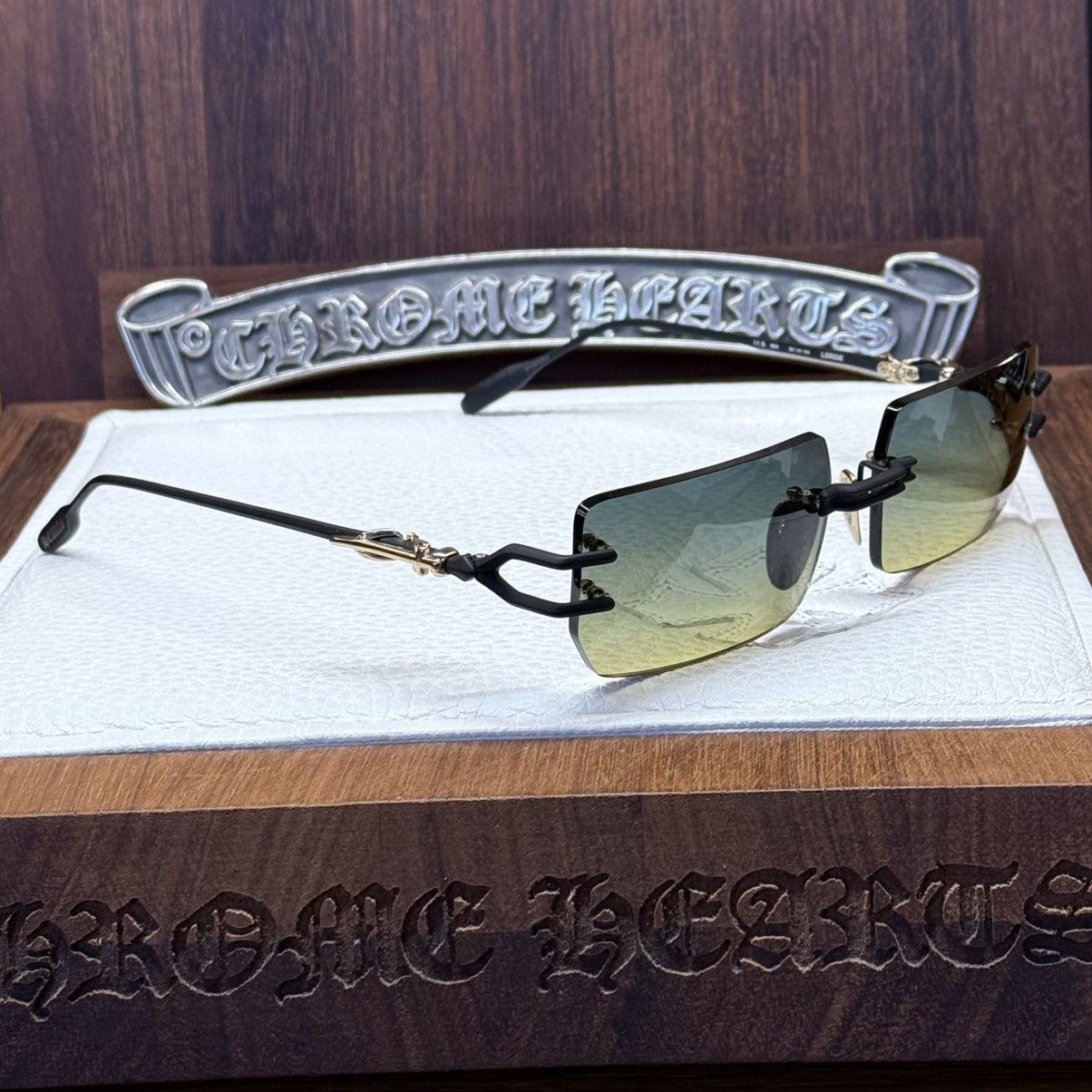 Chrome Hearts Chrome Hearts LORDIE 1/1 Sunglasses Size ONE SIZE - 4 Thumbnail