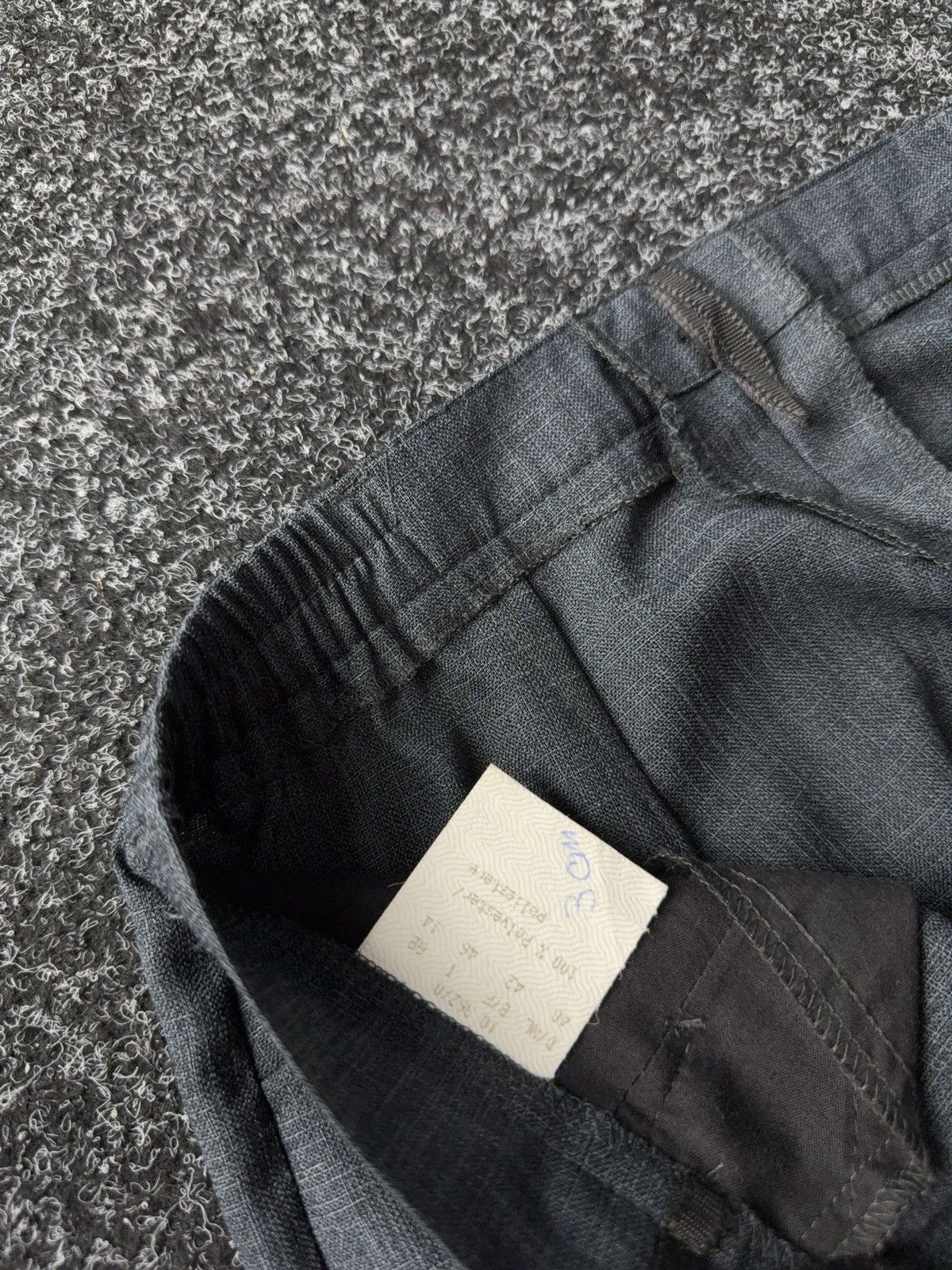 Designer Japanese Minimalist Wool Trousers Issey Miyake Style Size 28" / US 6 / IT 42 - 6 Thumbnail