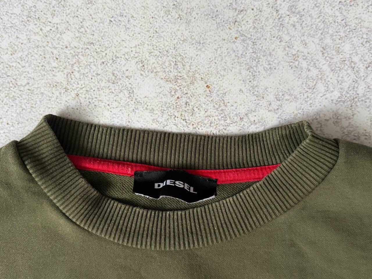 Diesel × Vintage Vintage Diesel Crewneck Sweatshirt Big Central Logo Y2K Rare Size US L / EU 52-54 / 3 - 4 Thumbnail