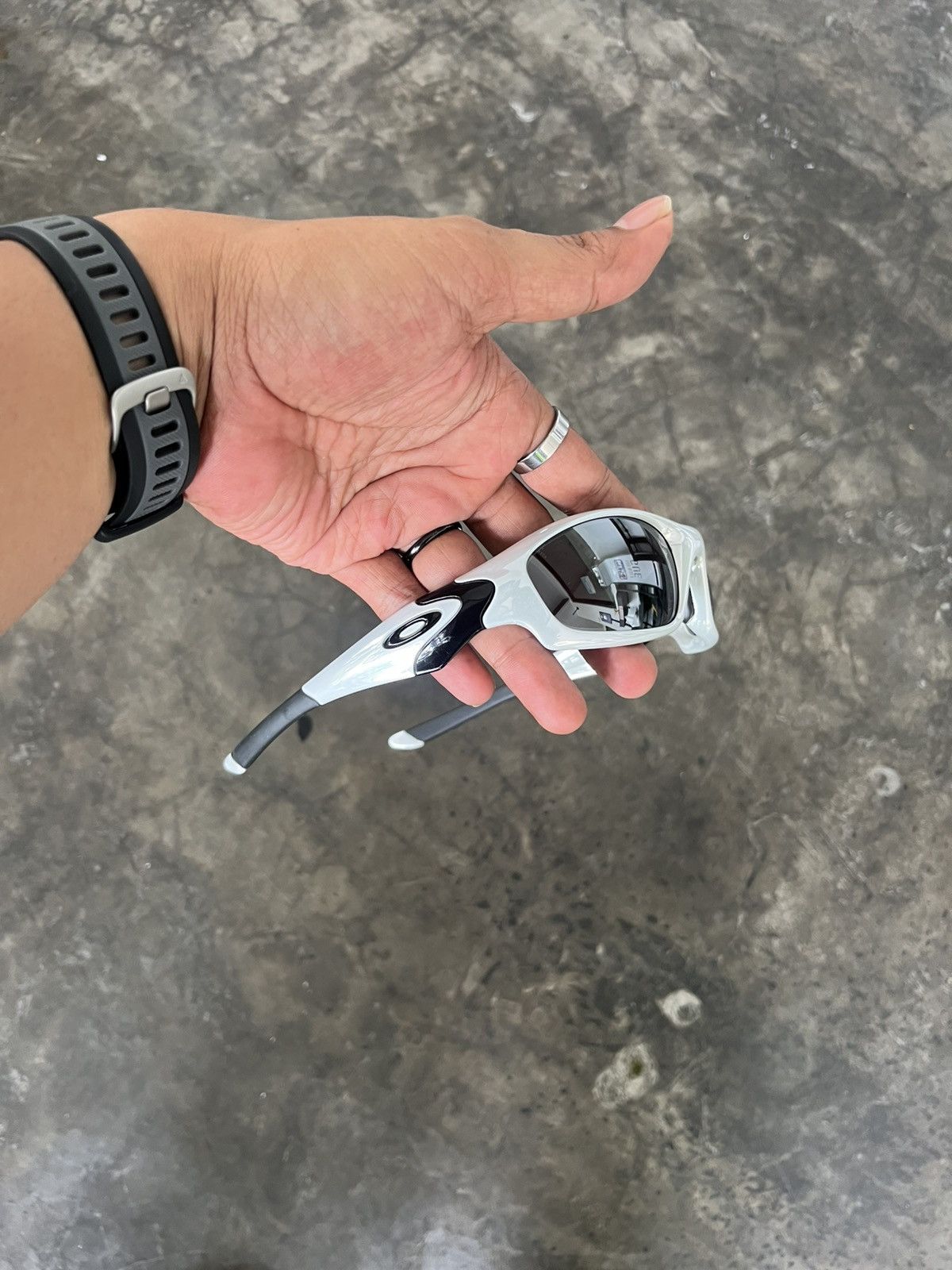 Oakley Oakley Straight Jacket 2.0 Pearl white Size ONE SIZE - 4 Thumbnail