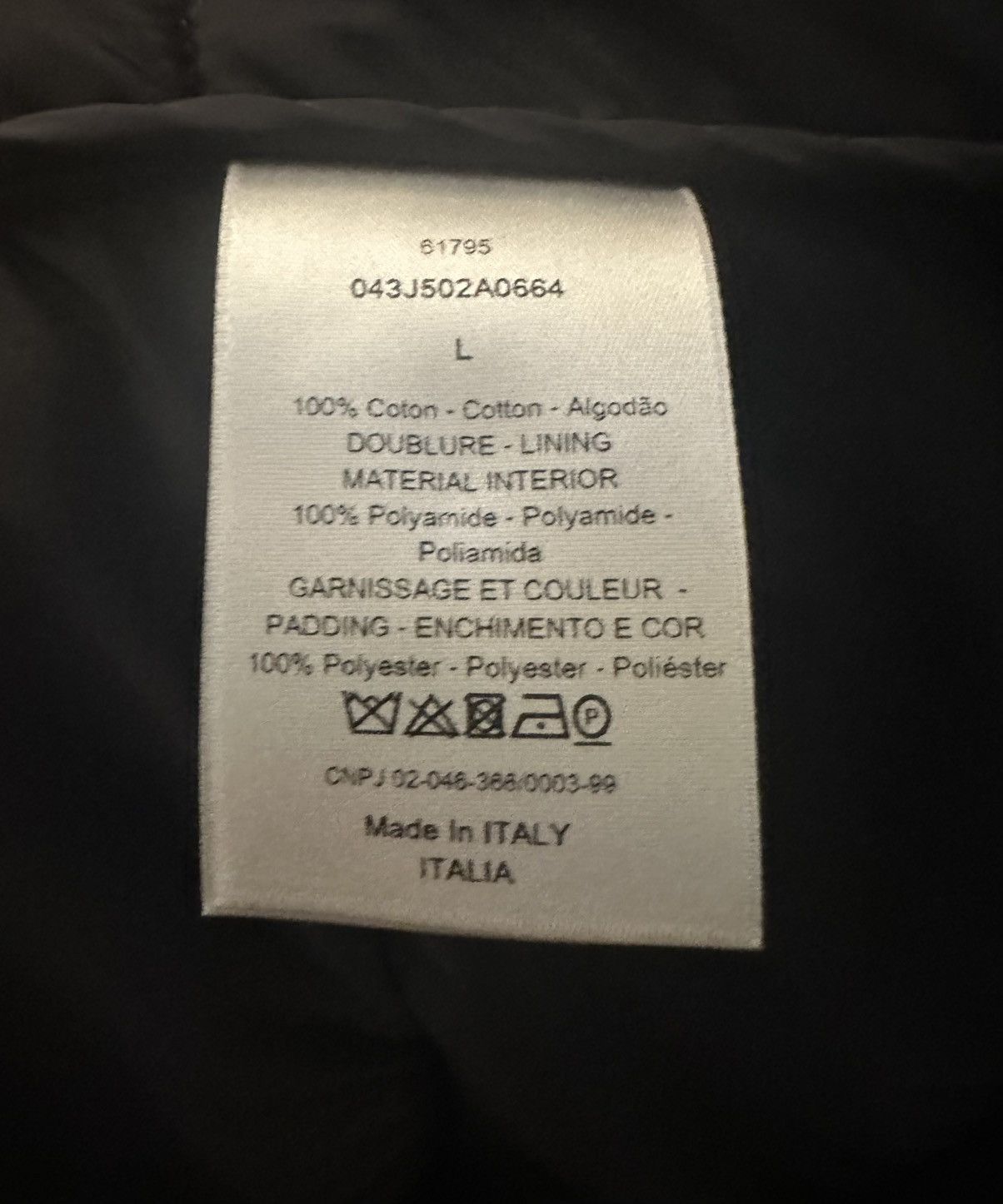 Dior Dior Atelier Quilted Overshirt Size US L / EU 52-54 / 3 - 3 Thumbnail