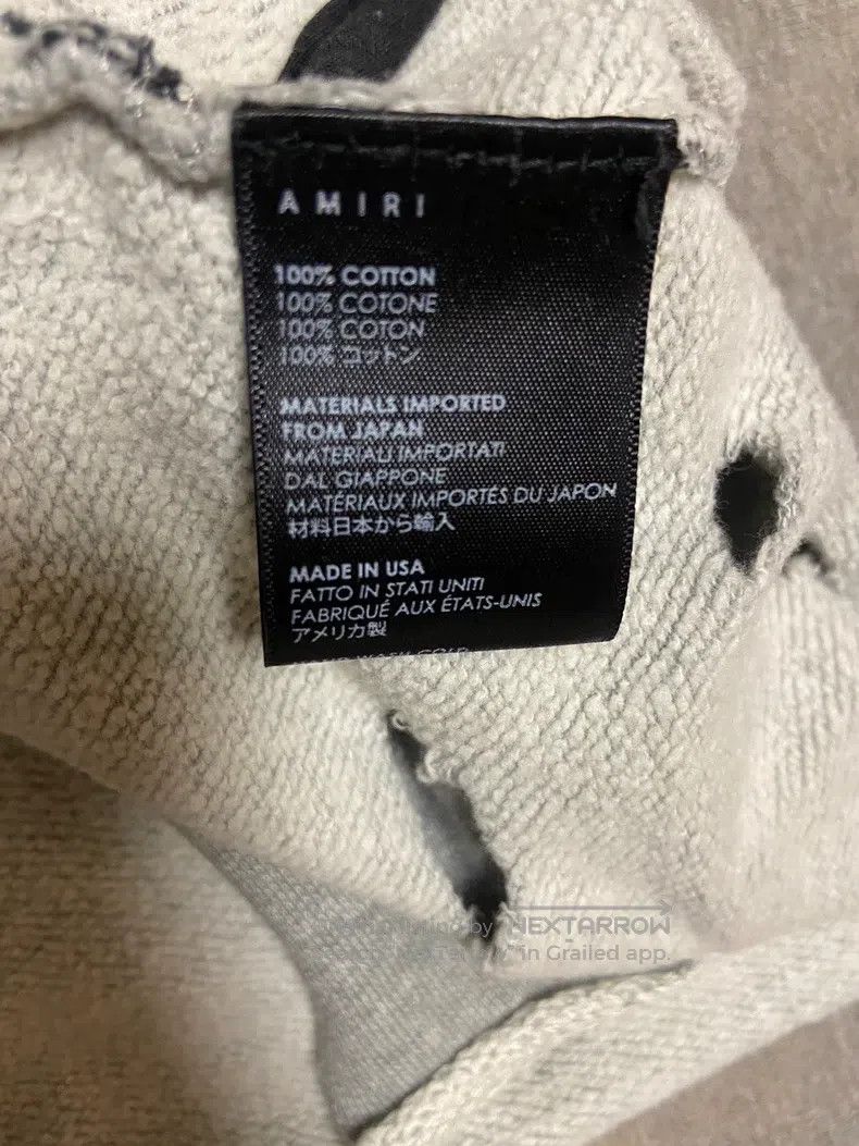 Amiri Amiri Size M Shotgun short sleeve Size US M / EU 48-50 / 2 - 3 Thumbnail