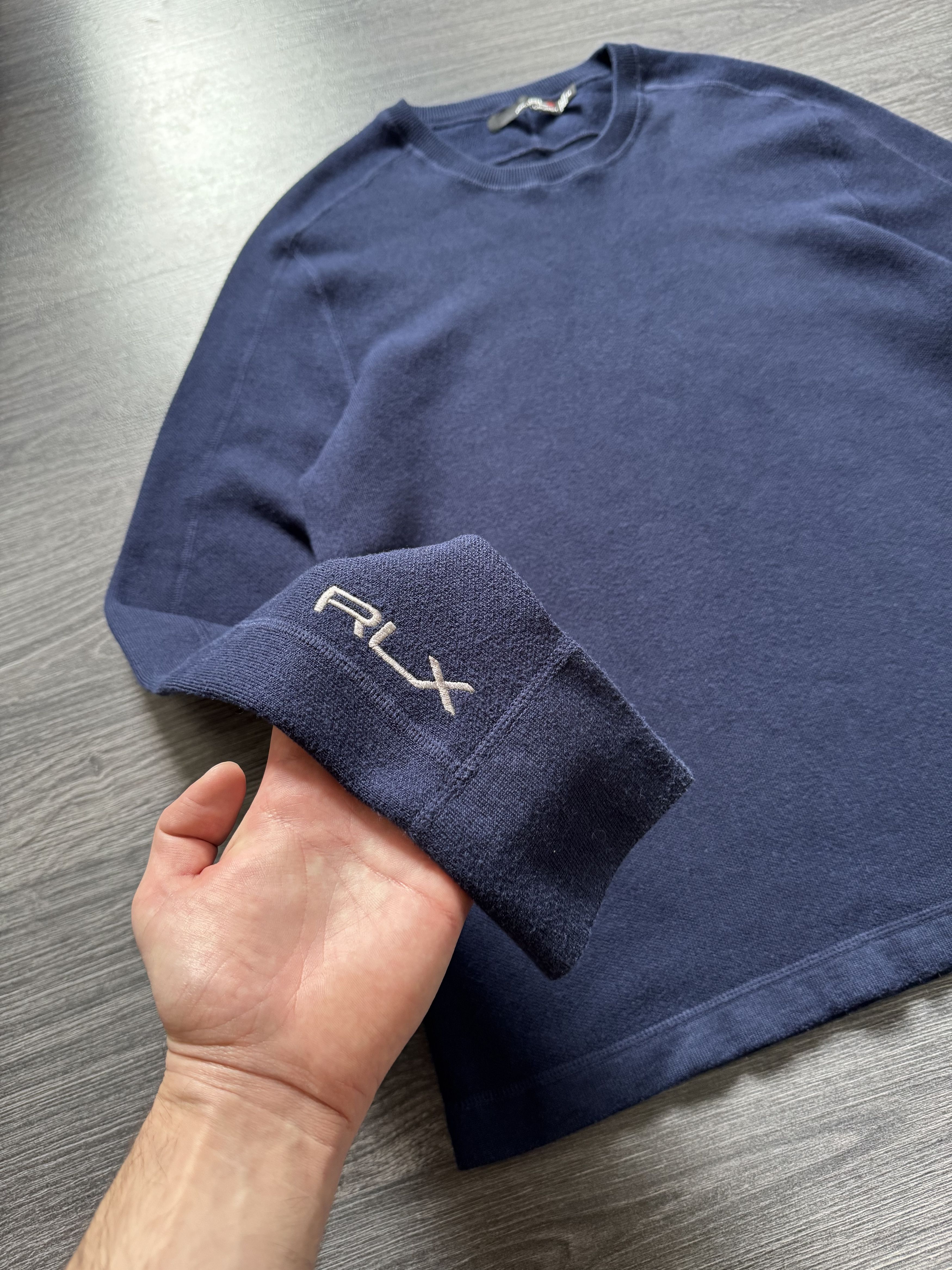 Polo Ralph Lauren × RLX Ralph Lauren × Ralph Lauren Vintage Polo Ralph Lauren RLX Wool Sweater Sweatshirt Size US M / EU 48-50 / 2 - 3 Thumbnail