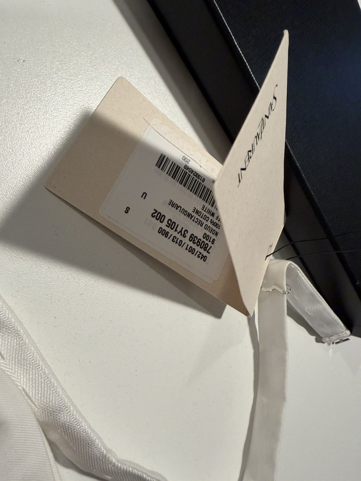 Saint Laurent Paris Saint Laurent mens bow tie. Size ONE SIZE - 3 Thumbnail