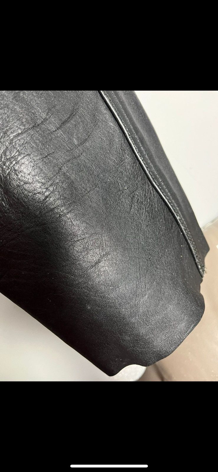 Leather Vintage leather pants motorcycle y2k Size US 28 / EU 44 - 22 Thumbnail