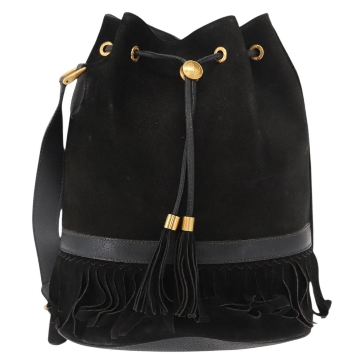 Gucci Gucci Vintage Shoulder Bag Suede and Leather Size ONE SIZE - 1 Thumbnail
