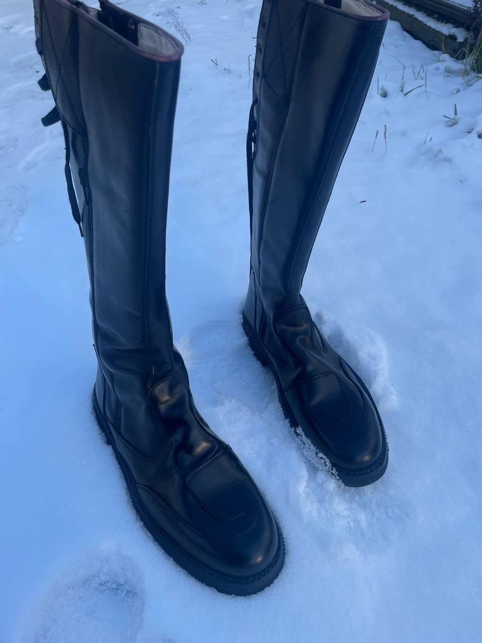 Other Condor Leather Military Motoboots Size US 12.5 / EU 45-46 - 6 Thumbnail