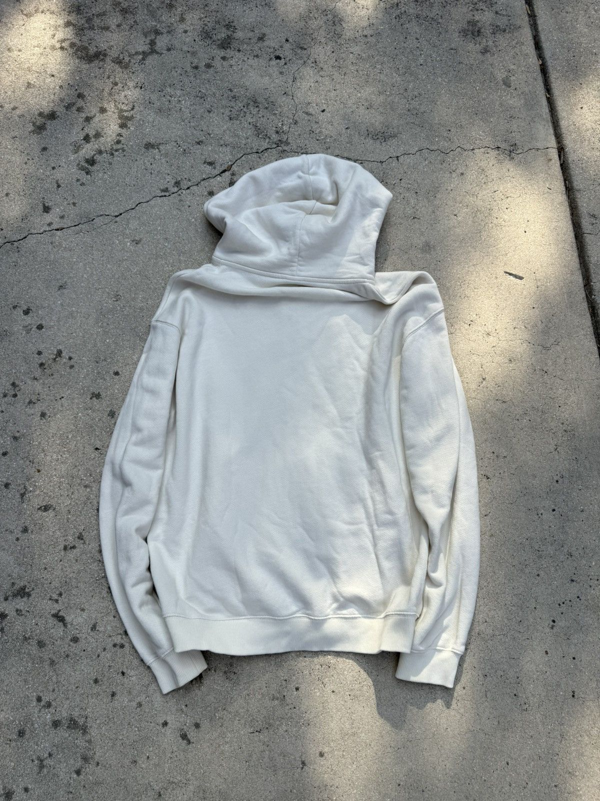 Eric Emanuel Eric Emanuel EE Cream and Black Zip Up Hoodie Size Large Size US L / EU 52-54 / 3 - 2 Thumbnail