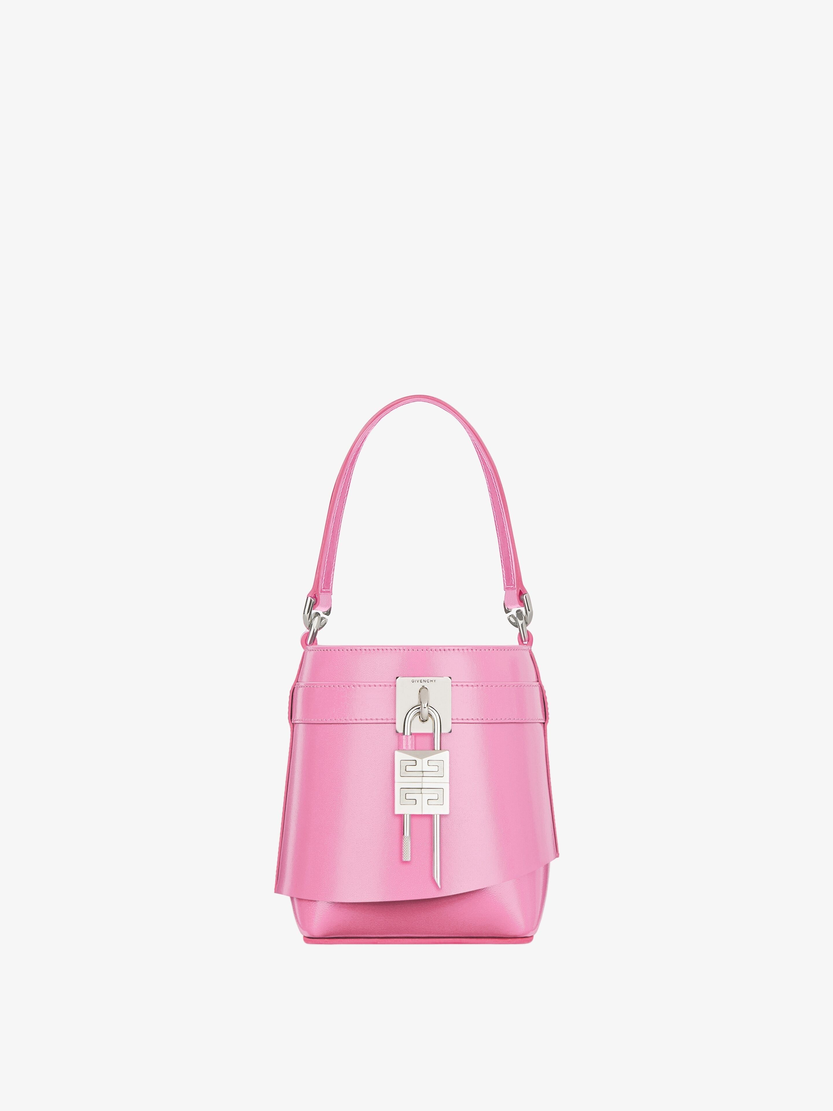 Givenchy oc11z0725 Size: OS / Micro Bucket Bag in Lipstick Pink Size ONE SIZE - 1 Thumbnail