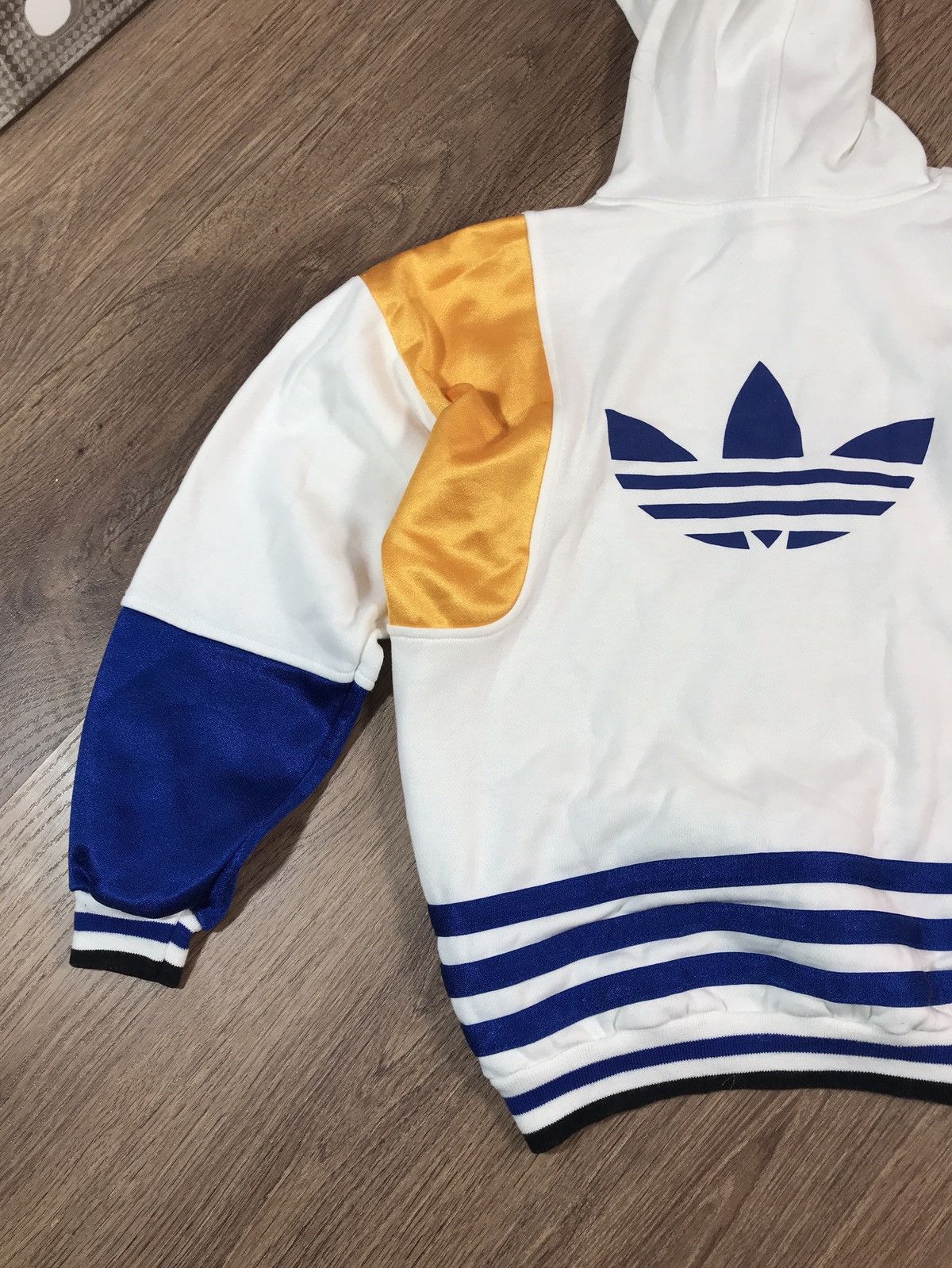 Adidas Vintage 80s Adidas Hoodie Size US XL / EU 56 / 4 - 11 Thumbnail