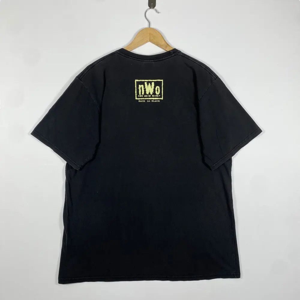 Vintage Vintage nWo New World Order Back In Black Wcw Wwf Graphic Size US L / EU 52-54 / 3 - 4 Thumbnail