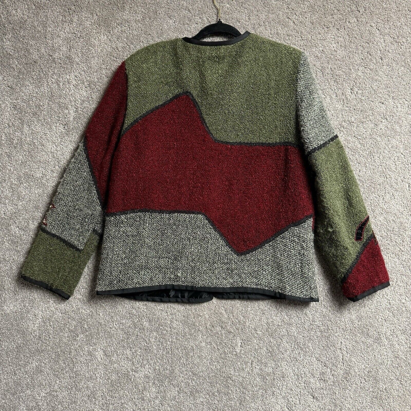 Other Vintage 80s 90s Womens Lined Jacket Medium Avant-Garde Size M / US 6-8 / IT 42-44 - 2 Thumbnail