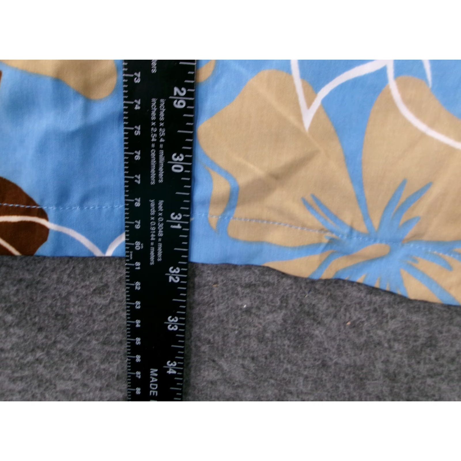 Vintage VINTAGE C Two Shirt Men XL Blue Floral 90s Hawaiian Tropical Button-Up Short Sleeve Casual Travel Workwear Mens Size US XL / EU 56 / 4 - 7 Thumbnail