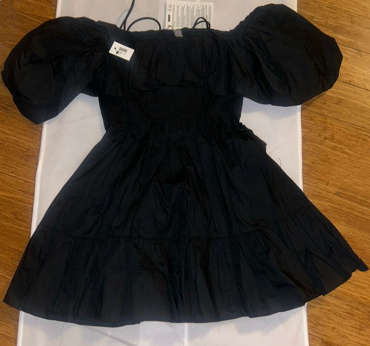 Ulla Johnson ULLA JOHNSON Lila cold-shoulder gathered cotton dress Size XS / US 0-2 / IT 36-38 - 5 Thumbnail