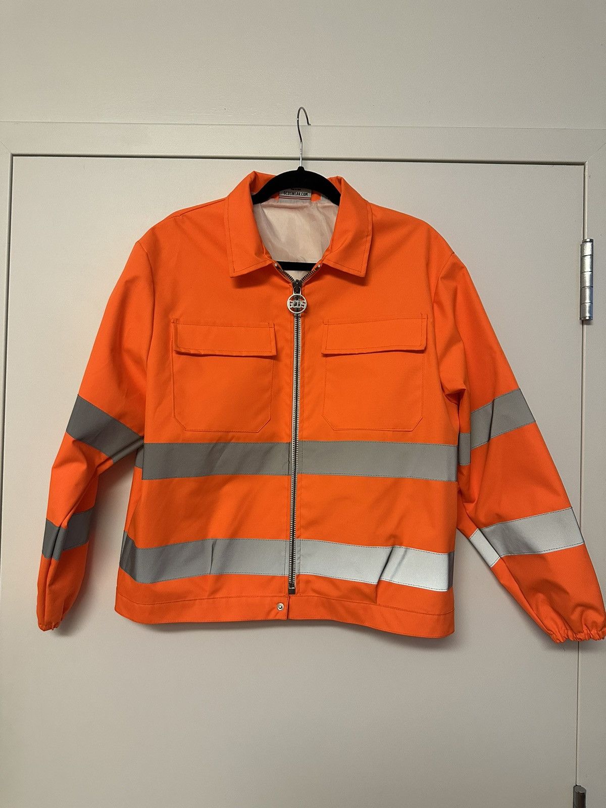 GCDS GCDS unisex worker jacket with reflectors. Size S. Oversized Size US S / EU 44-46 / 1 - 1 Thumbnail