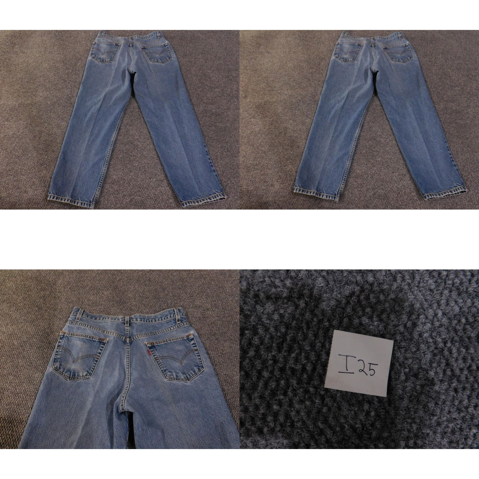 Levi's Levi's 550 Jeans Mens 36x29 Blue Relaxed Fit Denim Straight Leg Medium Wash Pants Jeans Clothing Mens Size US 36 / EU 52 - 8 Thumbnail
