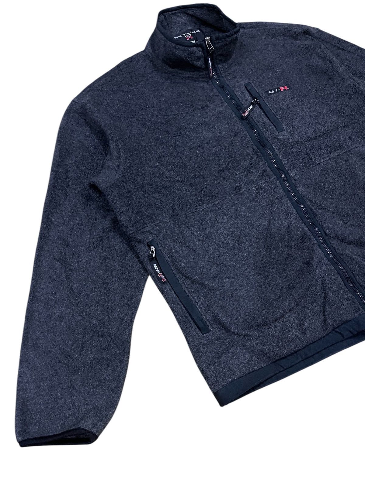 Japanese Brand SKYLINE GTR ZIPPER WOOL JAKET Size US L / EU 52-54 / 3 - 4 Thumbnail