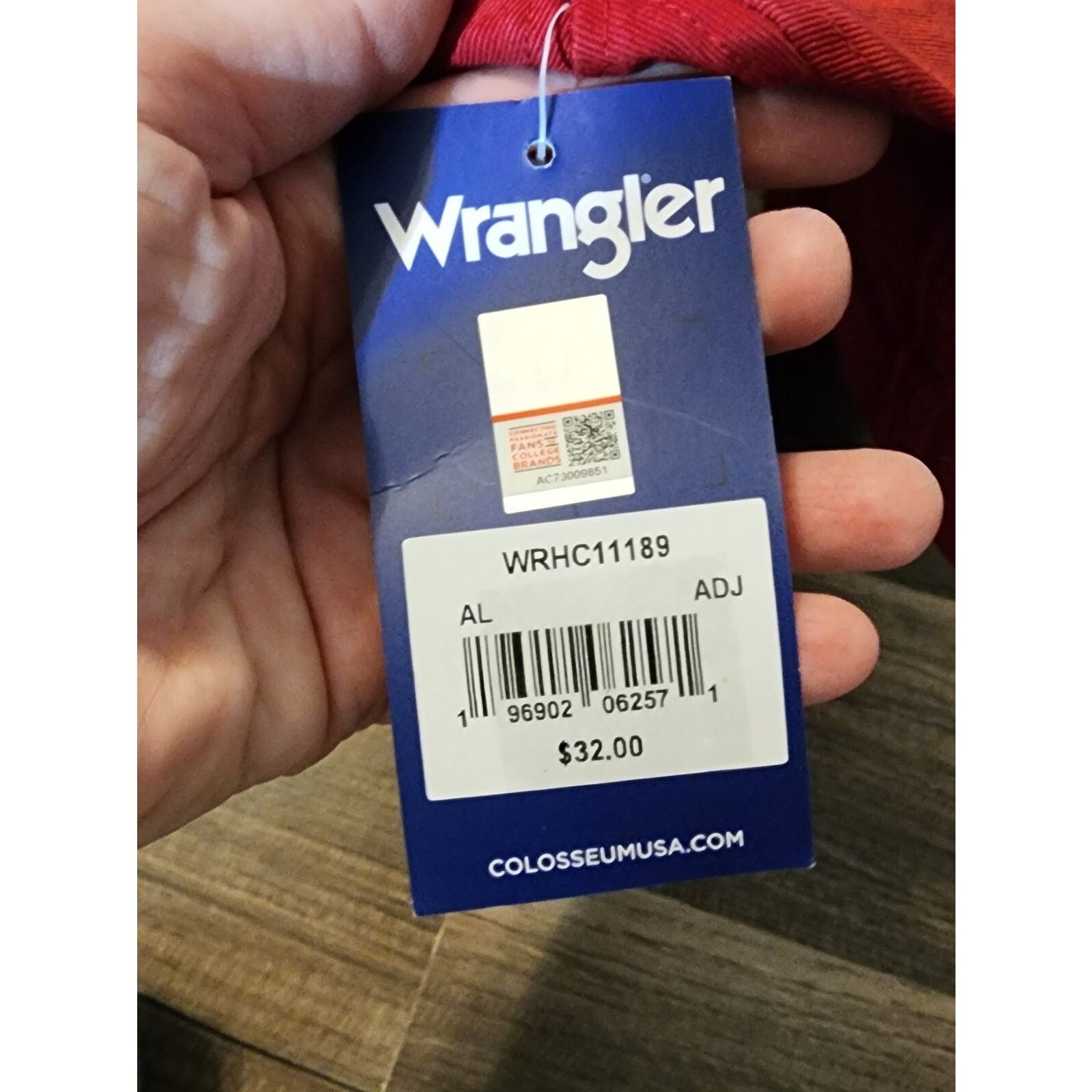 Wrangler NEW WITH TAGS Alabama Crimson Tide Hat/Cap. Y Size ONE SIZE - 7 Thumbnail