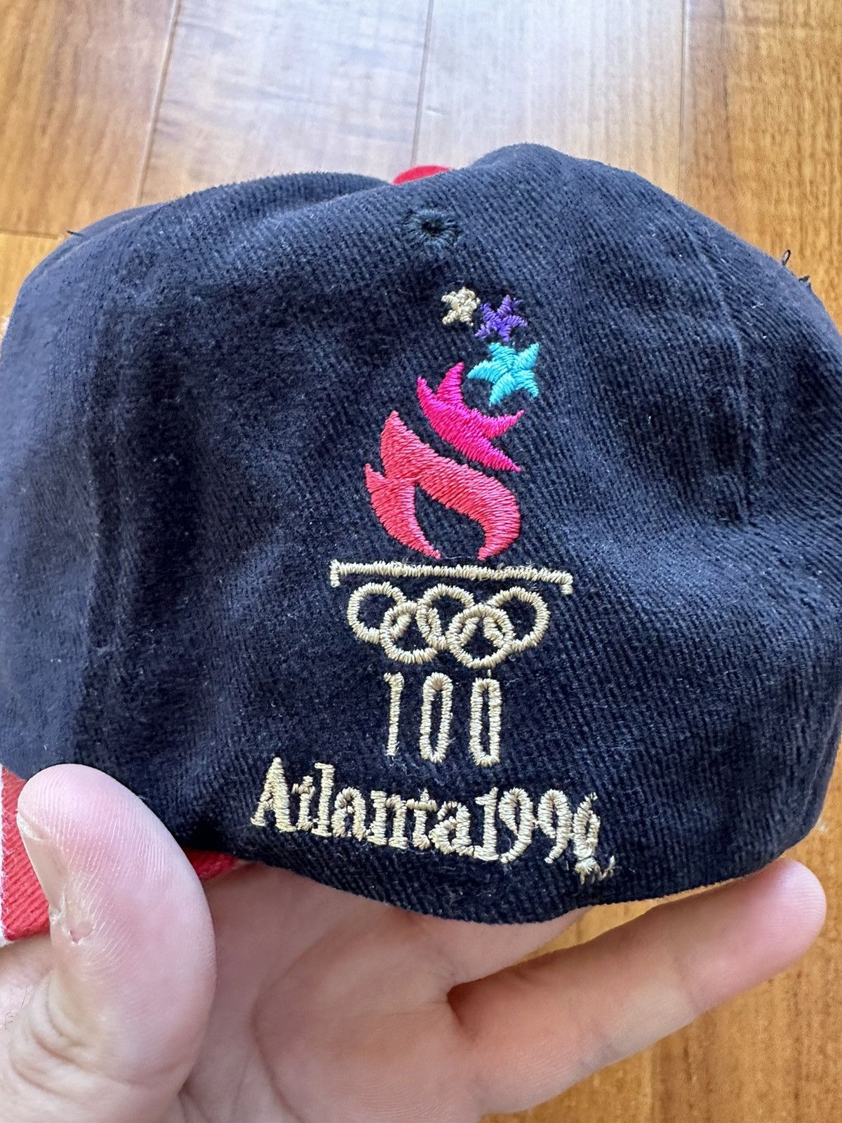 Vintage Vintage 90s Starter Atlanta 96 Summer USA Games Snapback Size ONE SIZE - 7 Thumbnail