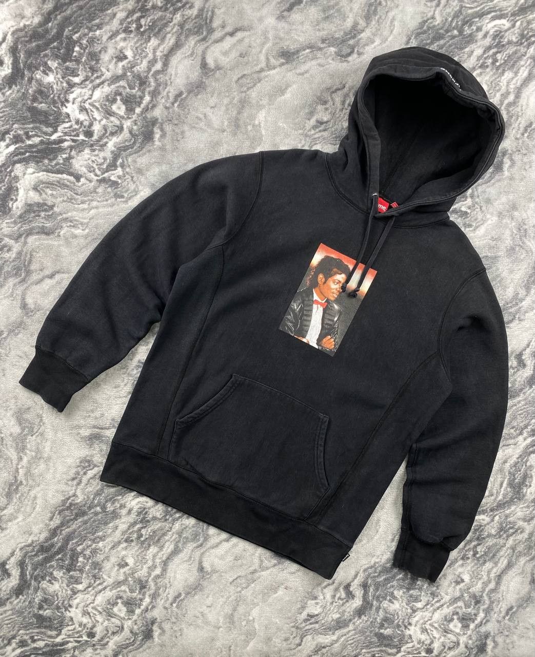 Michael Jackson × Supreme Michael Jackson Photo Hoodie #1 | Grailed